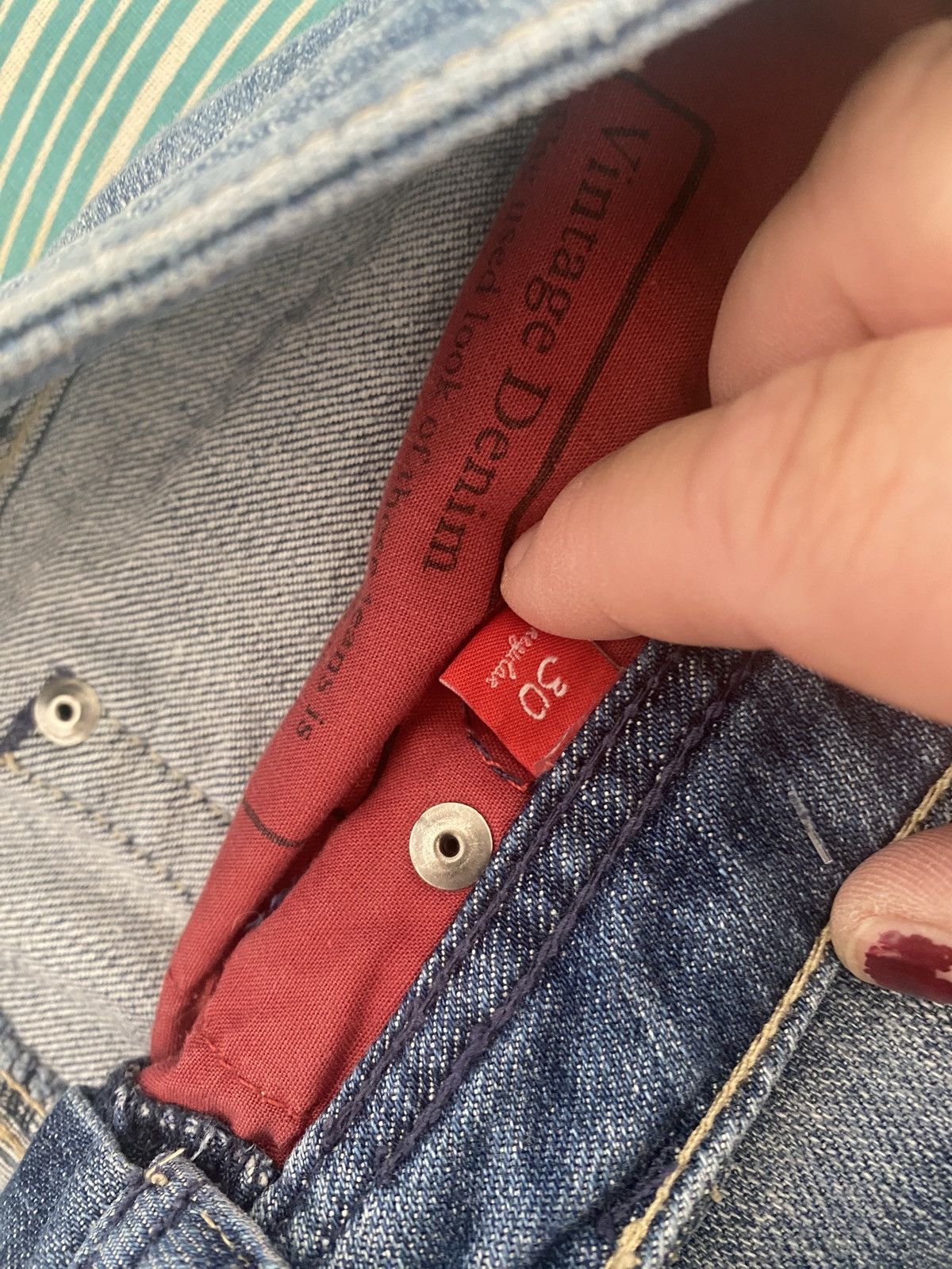 Esprit Edc jeans ladies size 30R Size 30" / US 8 / IT 44 - 4 Thumbnail