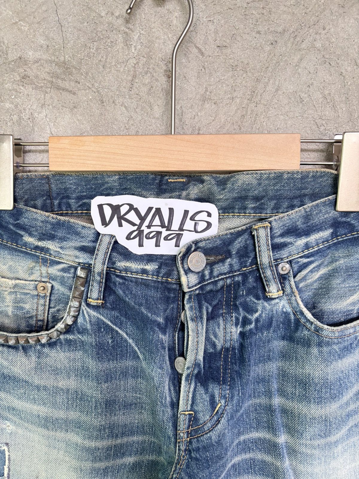 Hysteric Glamour Hysteric Glamour Distressed Selvedge Size US 32 / EU 48 - 3 Thumbnail