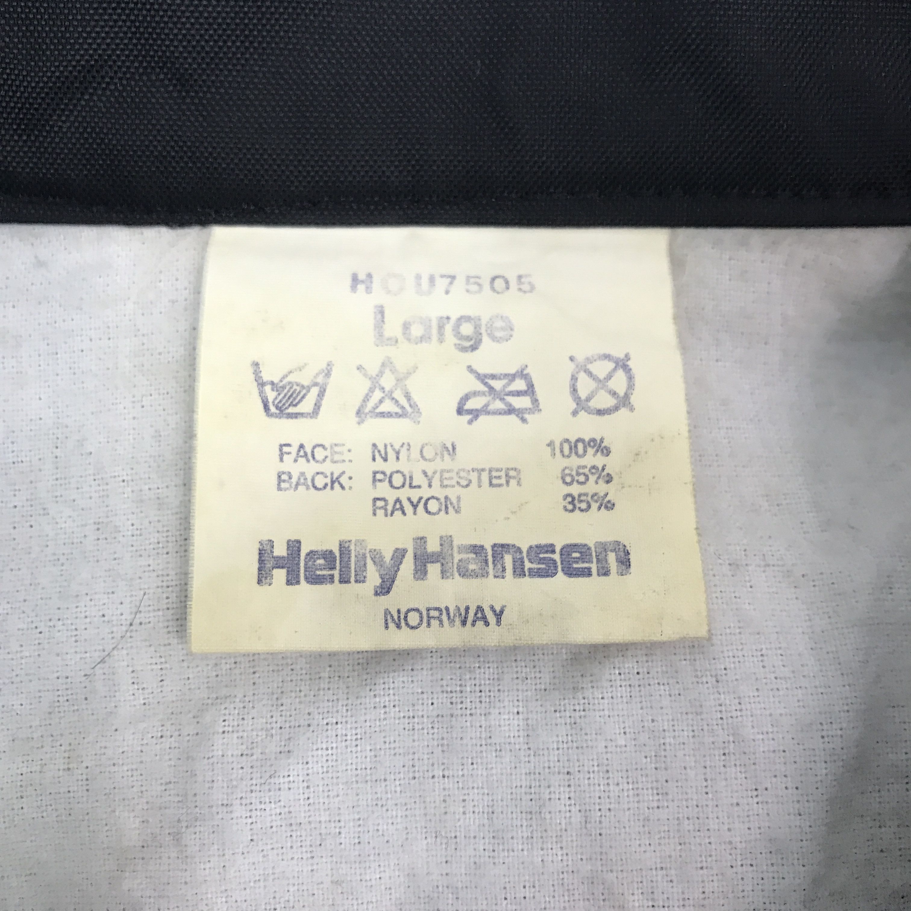 Helly Hansen × Vintage Vintage Helly Hansen Windbreaker Snap button Jacket Size US L / EU 52-54 / 3 - 10 Thumbnail