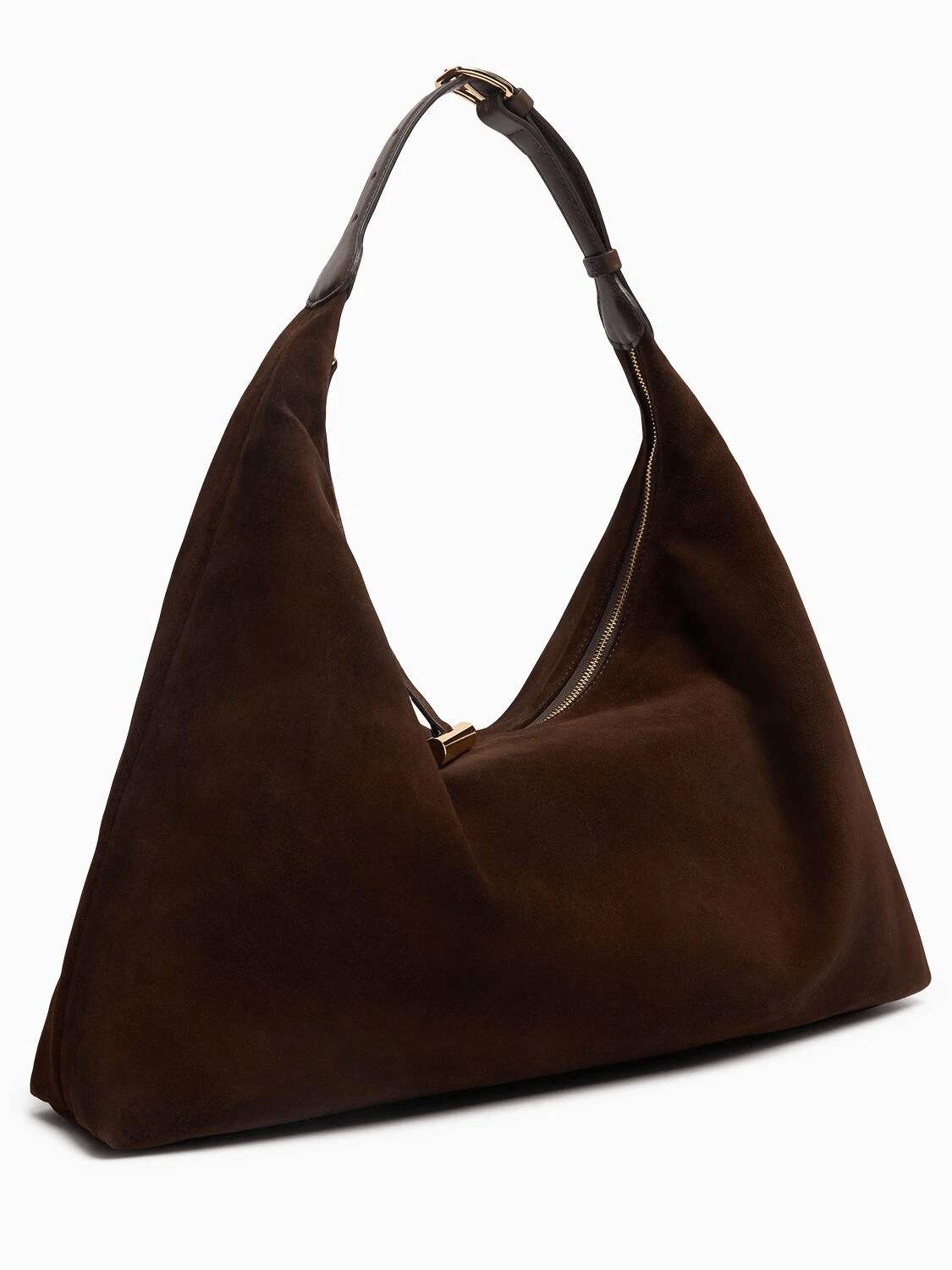 Liffner LIFFNER Dark Brown Suede Shoulder Bag New And Authentic Size ONE SIZE - 2 Thumbnail
