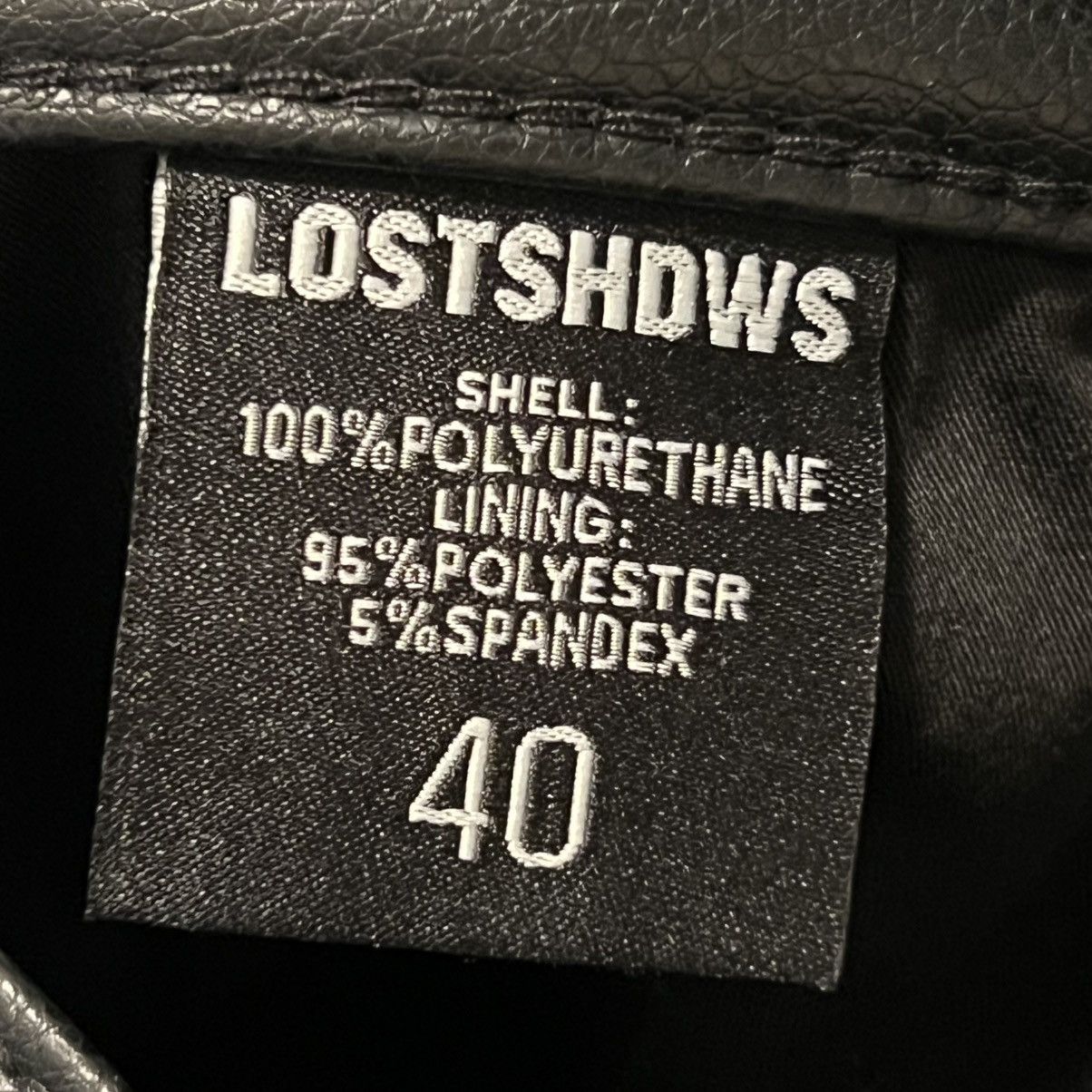 LOSTSHDWS LOSTSHDWS DRKSHDWS Sun Logo Denim Jean Pant Black Red Size US 40 / EU 56 - 8 Thumbnail