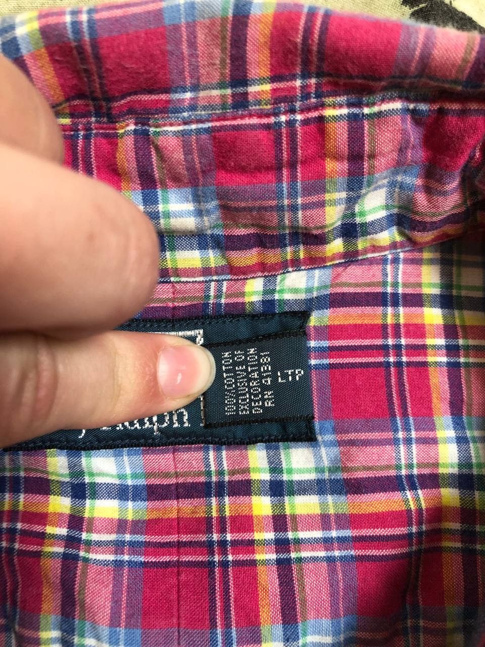 Polo Ralph Lauren Polo Ralph Lauren Plaid Flannel Shirt Men's Size US M / EU 48-50 / 2 - 3 Thumbnail