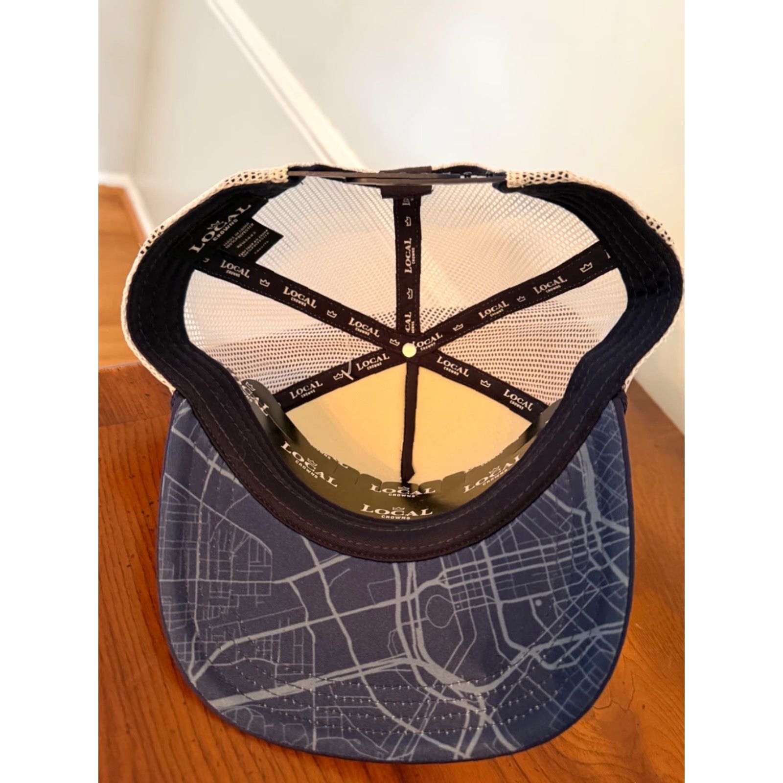Vintage VINTAGE Local Crowns D-Town Dallas Texas Trucker Snapback Hat NEW Size ONE SIZE - 4 Thumbnail