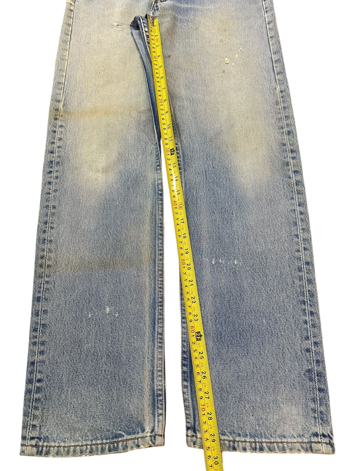 Levi's Vintage 90s Usa Levis 501 Blue Faded Wash Style Jeans Size US 29 - 14 Thumbnail