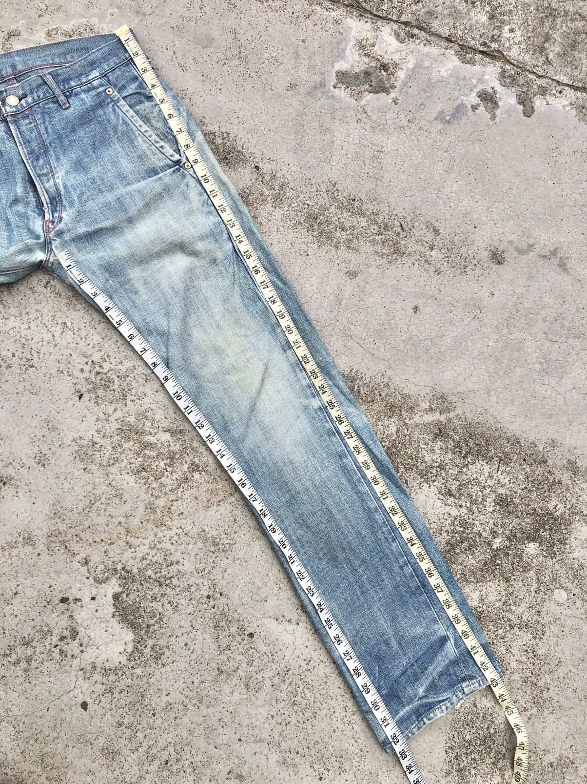 Levi's × Vintage VINTAGE BLUE SELVEDGE LEVIS DENIM Size US 32 / EU 48 - 17 Thumbnail
