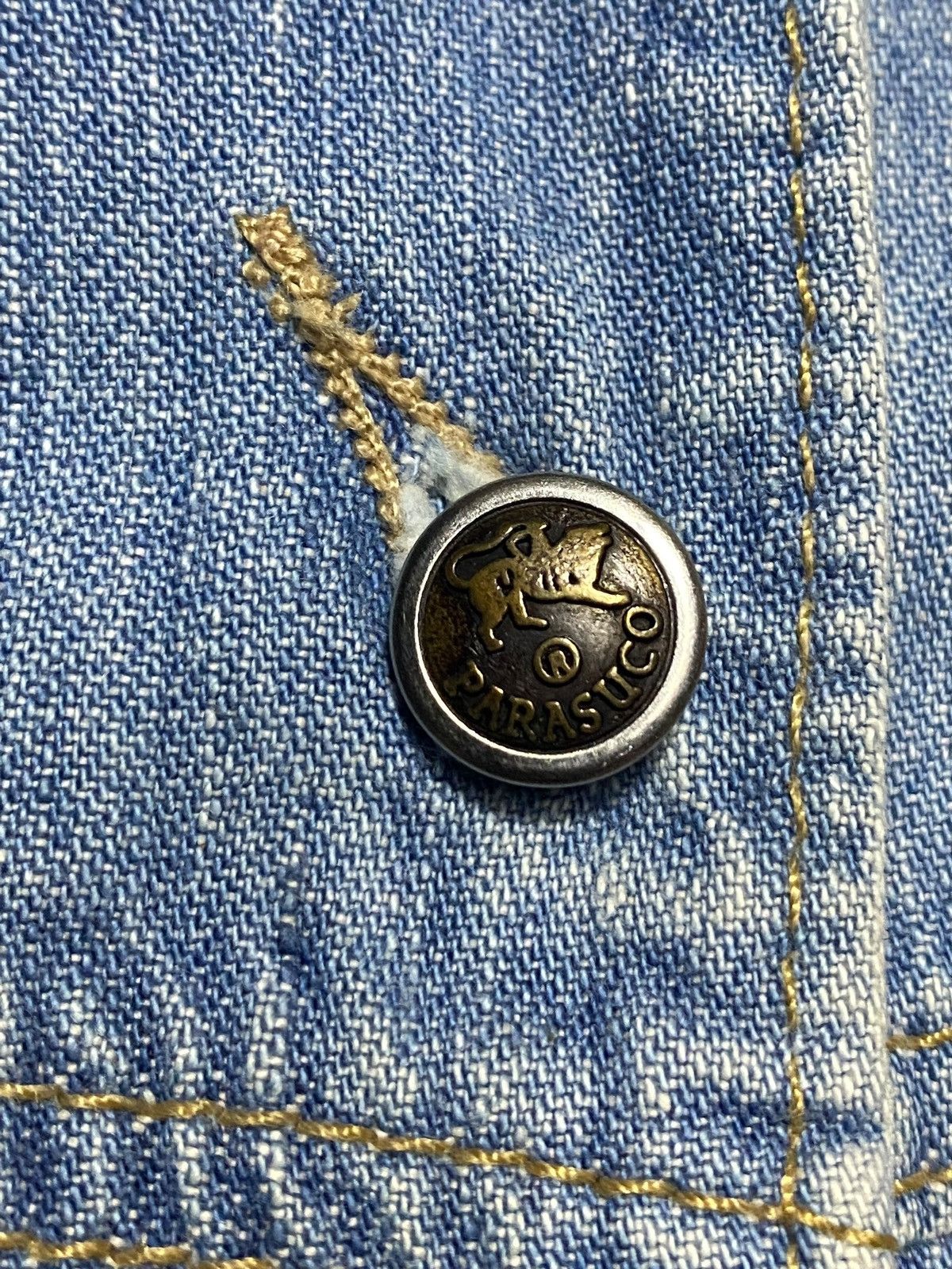 Parasuco Vintage Rare Sexy OuterShirt Parasuco Blue Wash Size M / US 6-8 / IT 42-44 - 17 Thumbnail