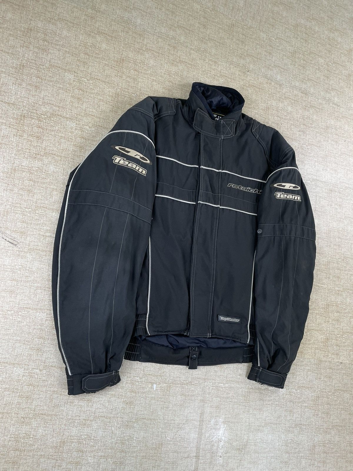 Kadoya VINTAGE RS TAICHI Kadoya Yohjimoto Style Biker Racing Jacket Size US L / EU 52-54 / 3 - 3 Thumbnail