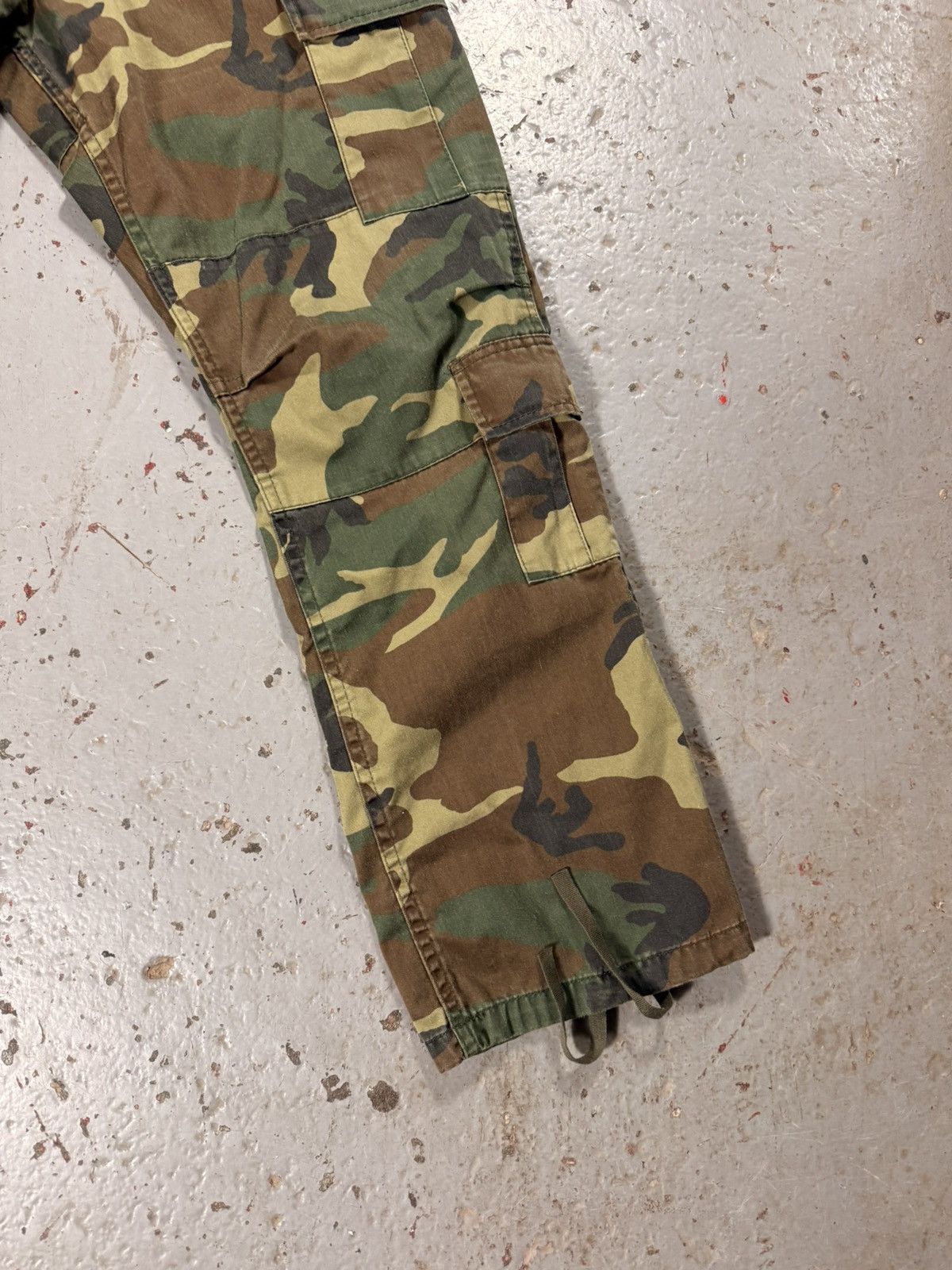 Other Vintage Dark Green USA Army Cargo Pants Size US 30 / EU 46 - 2 Thumbnail