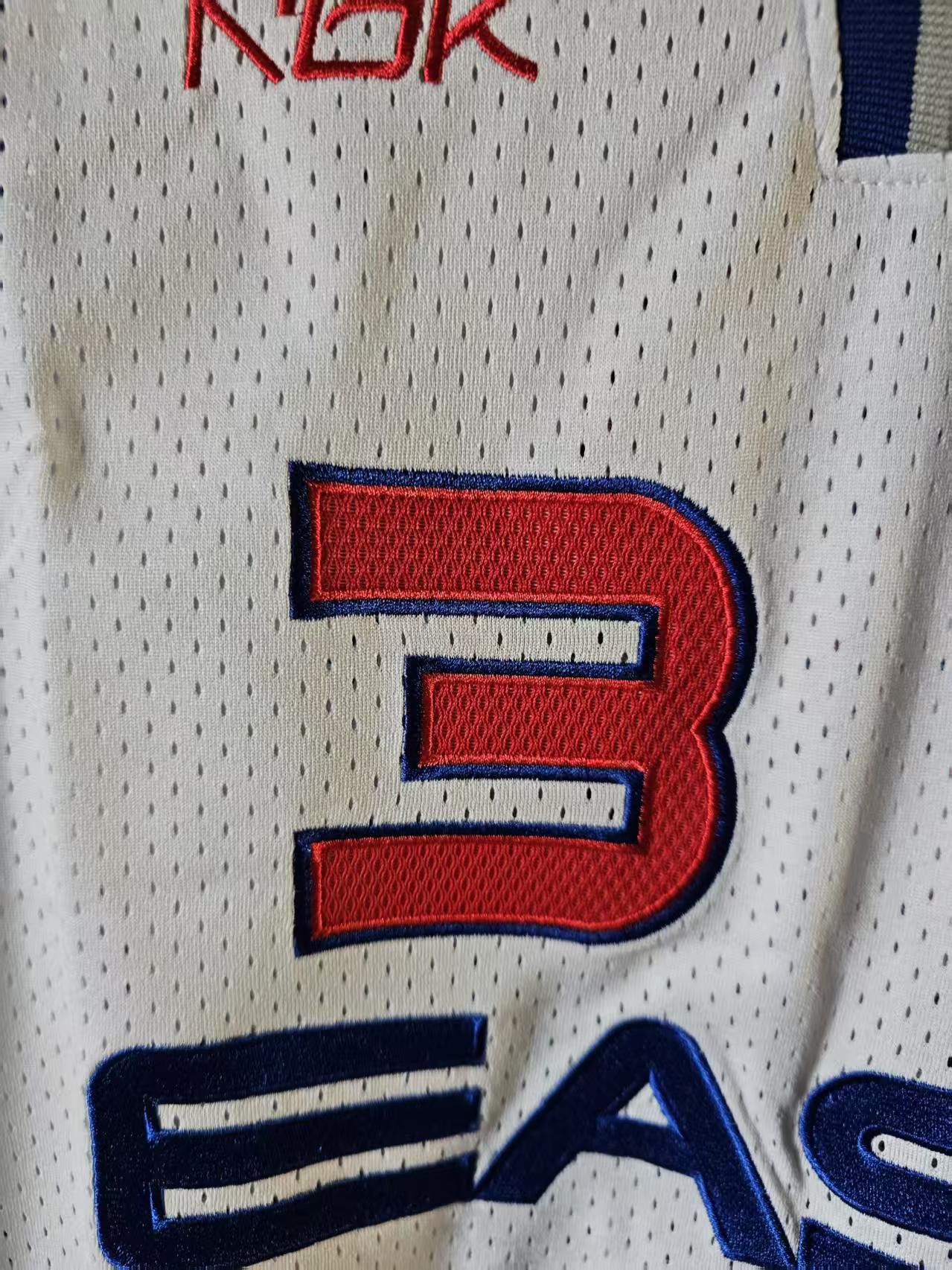 NBA 2006 NBA All Star #3 Dwyane Wade Jersey Double Stitched Size US M / EU 48-50 / 2 - 3 Thumbnail