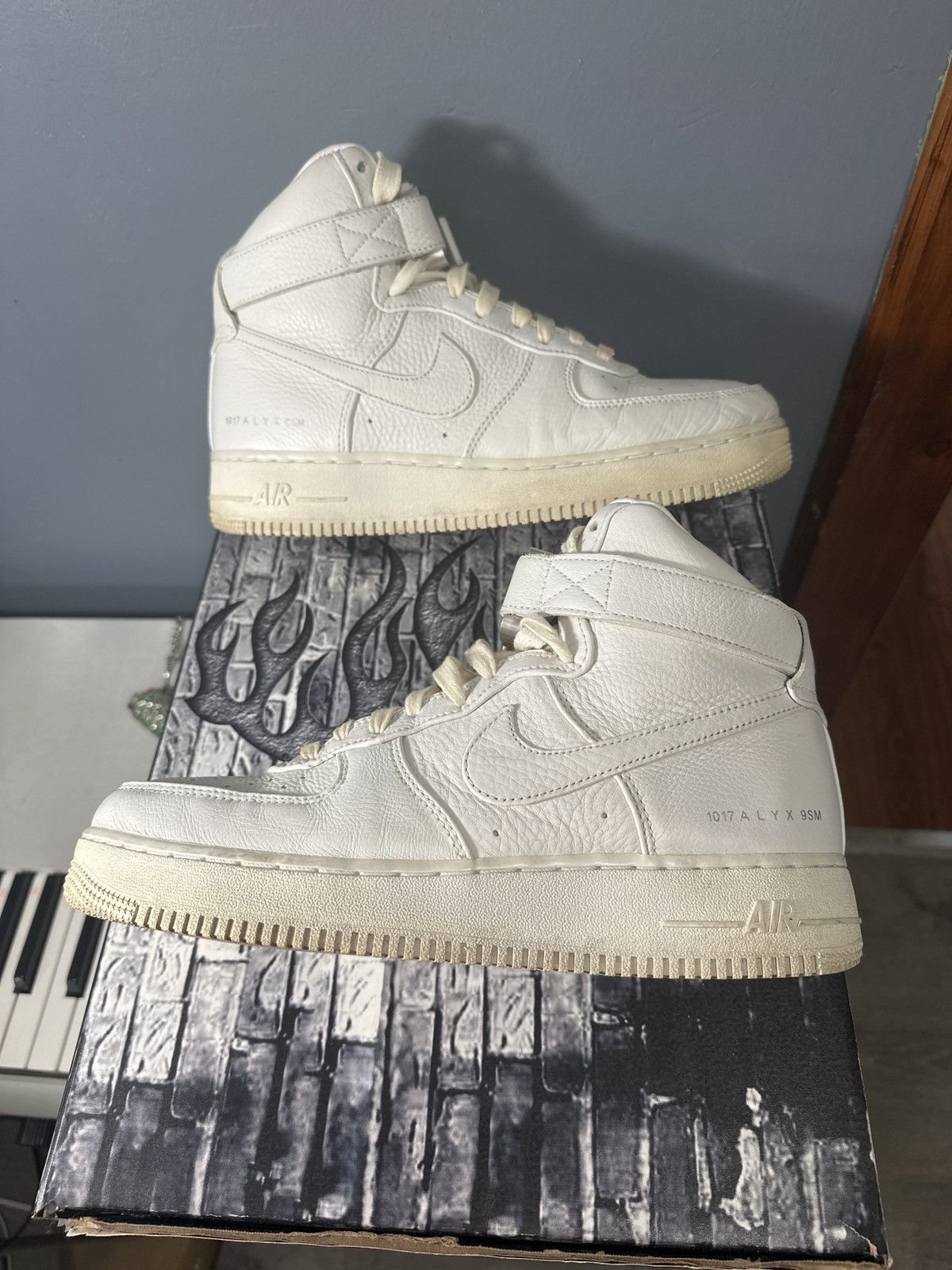 1017 ALYX 9SM × Nike Nike Air force 1 high 1017 Alyx Size US 10 / EU 43 - 7 Thumbnail