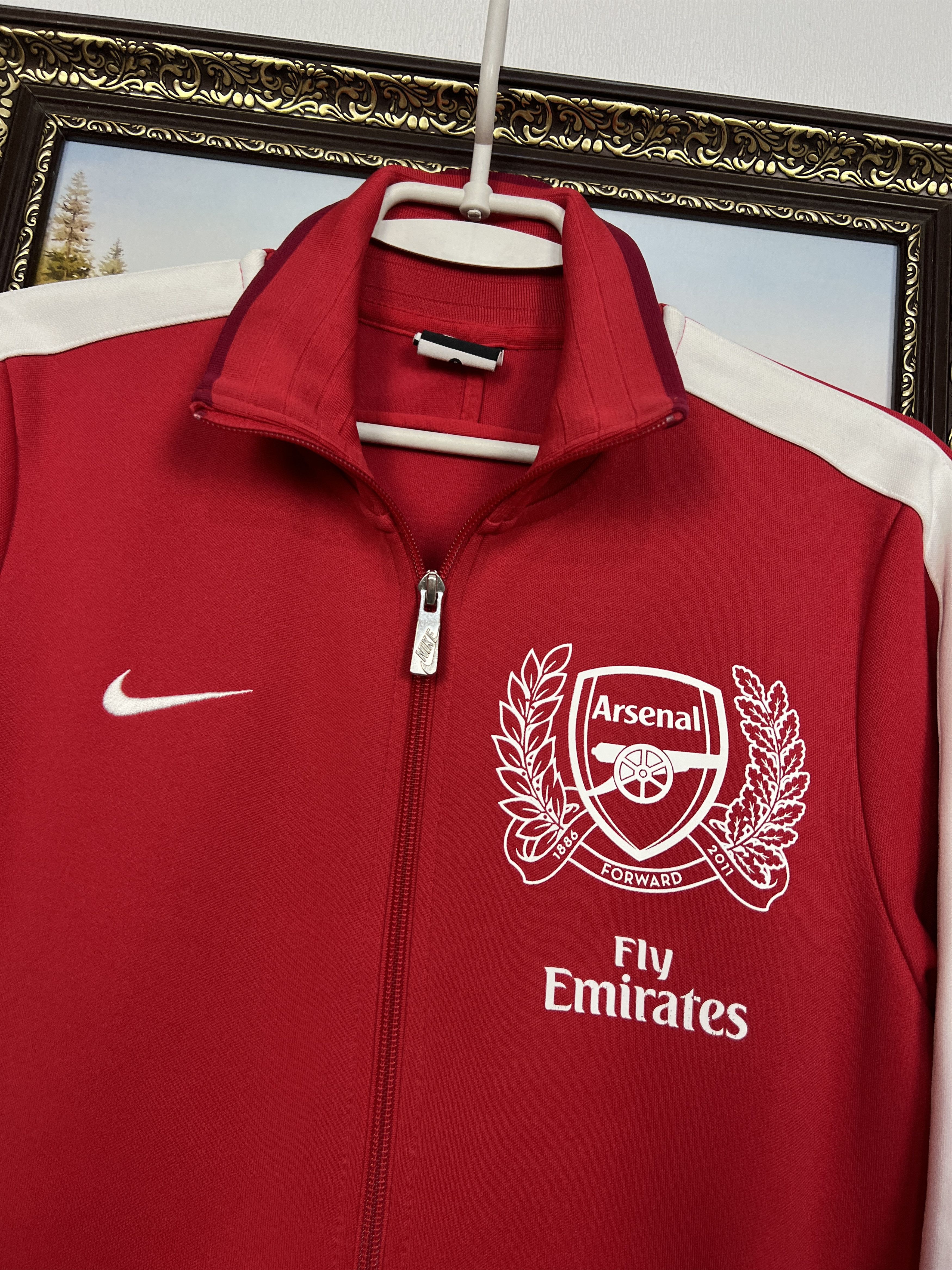 Nike Arsenal Football Jacket Soccer Track Top Rare Gunners Hype Size US S / EU 44-46 / 1 - 3 Thumbnail