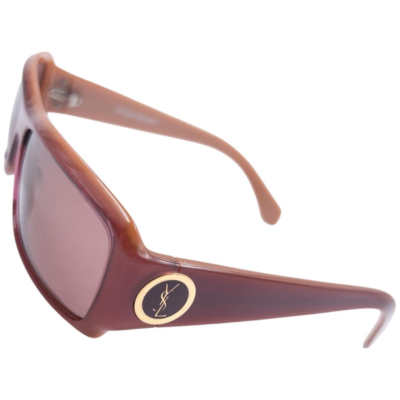 Yves Saint Laurent Vintage YSL Yves Saint Laurent Sunglasses Size ONE SIZE - 8 Thumbnail