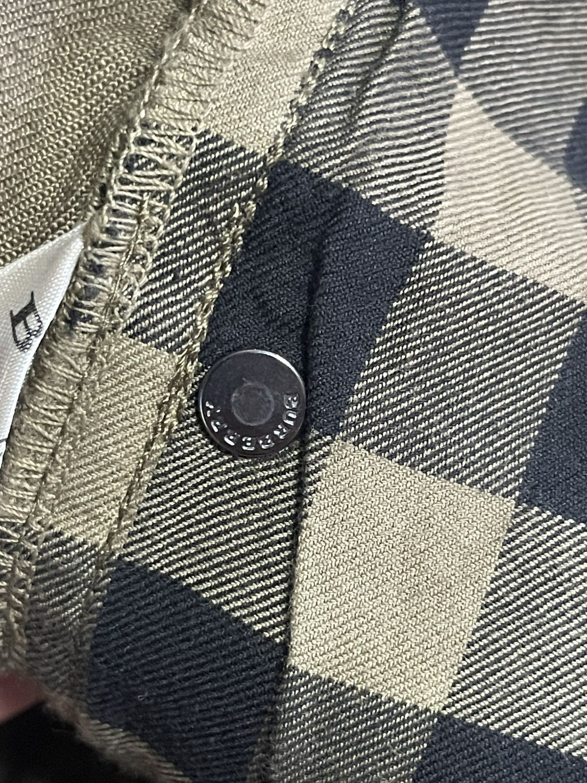 Burberry Burberry Brit Kensington Olive Tie Dye Low Rise Skinny 28 Size 24" / US 00 / IT 34 - 18 Thumbnail