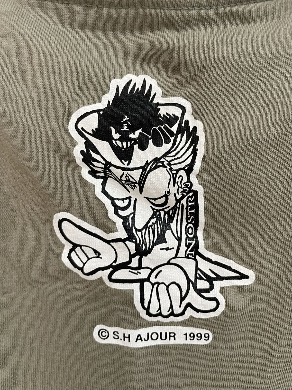 Japanese Brand Vintage 1999 Nostra Dam chan Japanese anime t shirt Size US M / EU 48-50 / 2 - 5 Thumbnail