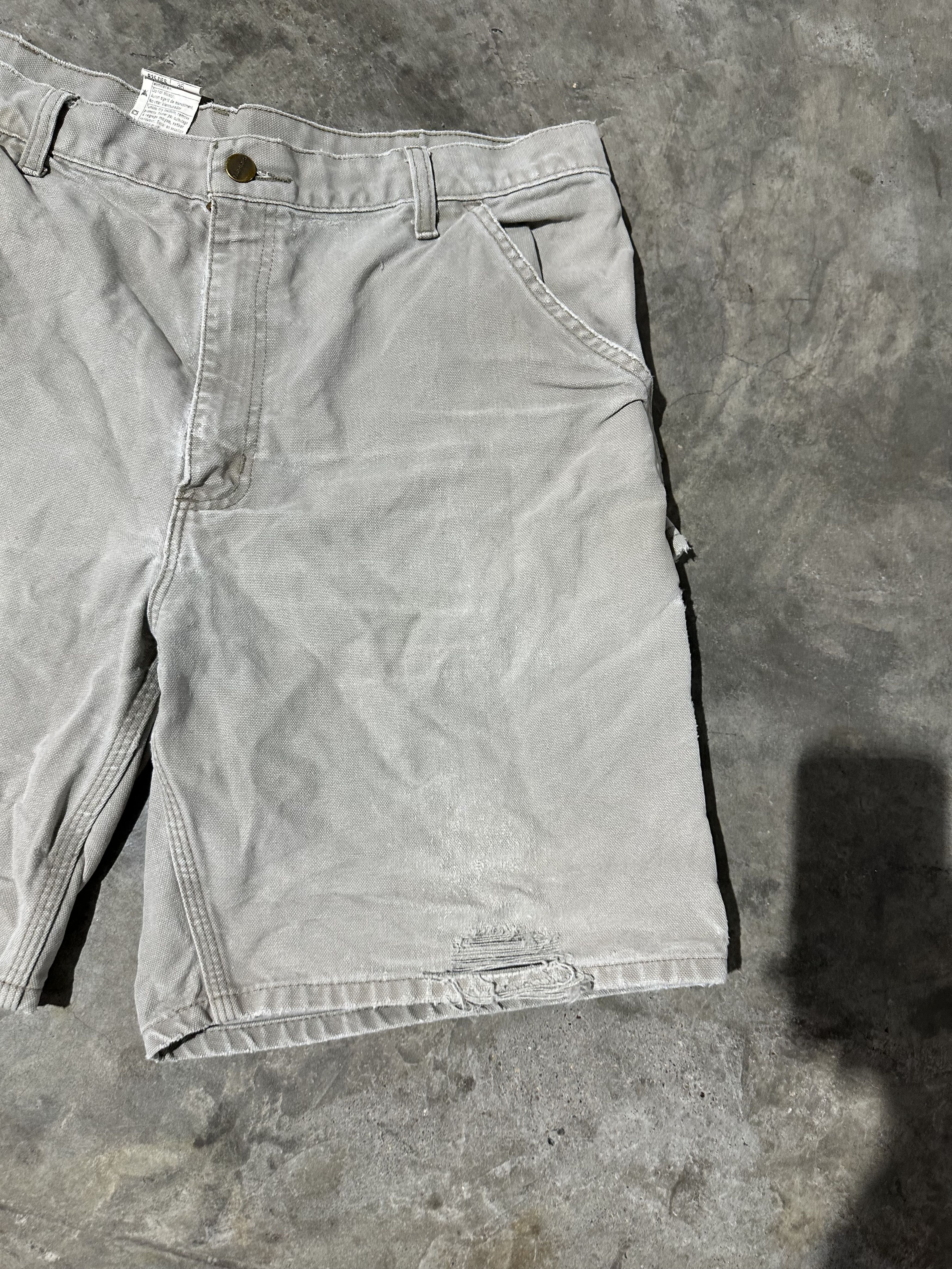 Carhartt 90s Carhartt B25 Double Knee Work Shorts – Faded Size US 36 / EU 52 - 7 Thumbnail