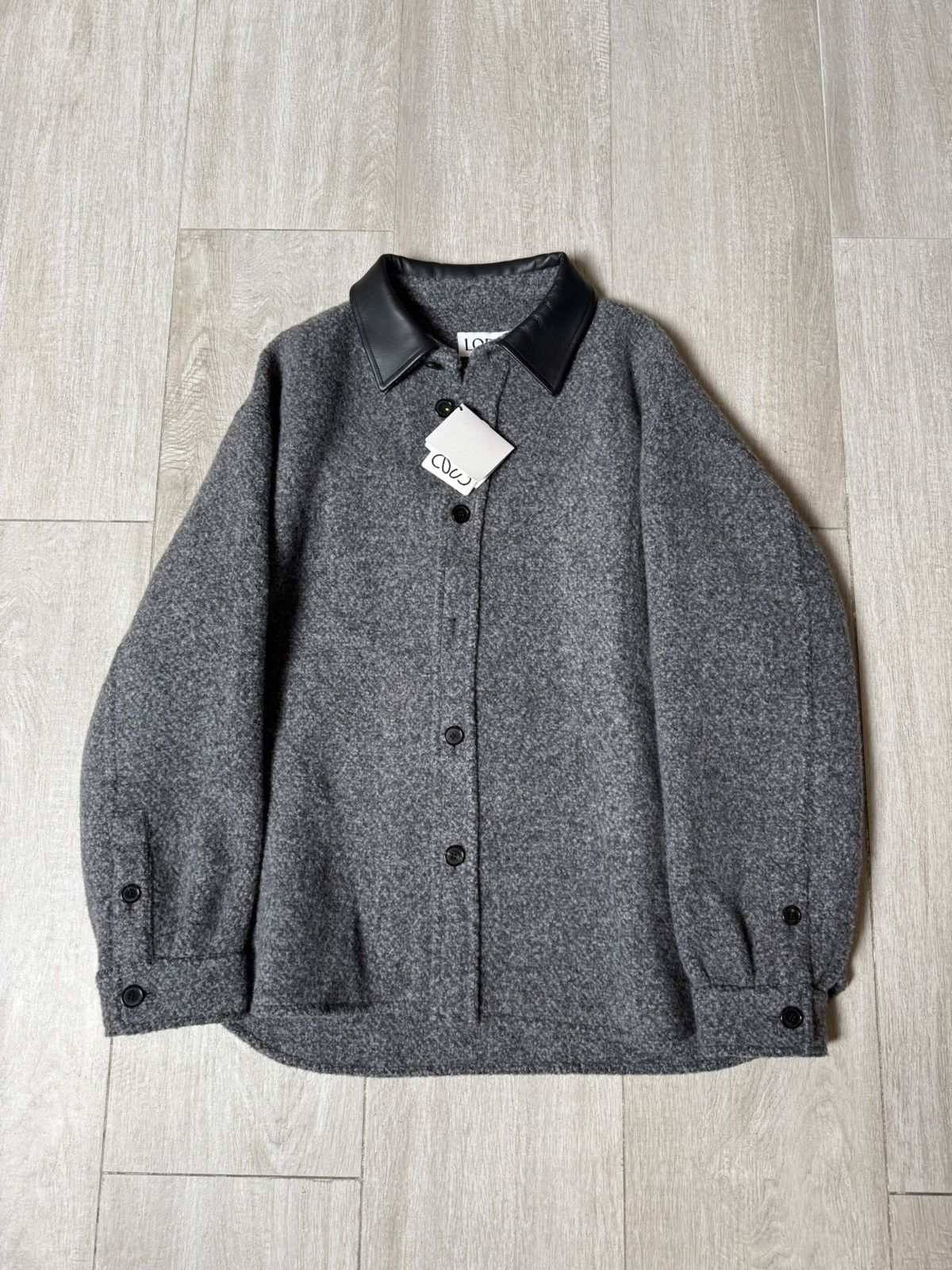 Loewe Loewe Wool and Cashmere Over-shirt NWT Size US L / EU 52-54 / 3 - 1 Thumbnail