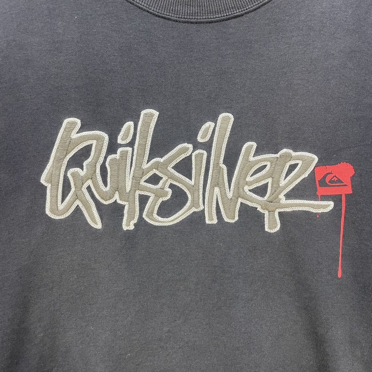 Quiksilver 💥Vintage Quiksikver Spellout Big Logo Crewneck Size US M / EU 48-50 / 2 - 8 Thumbnail
