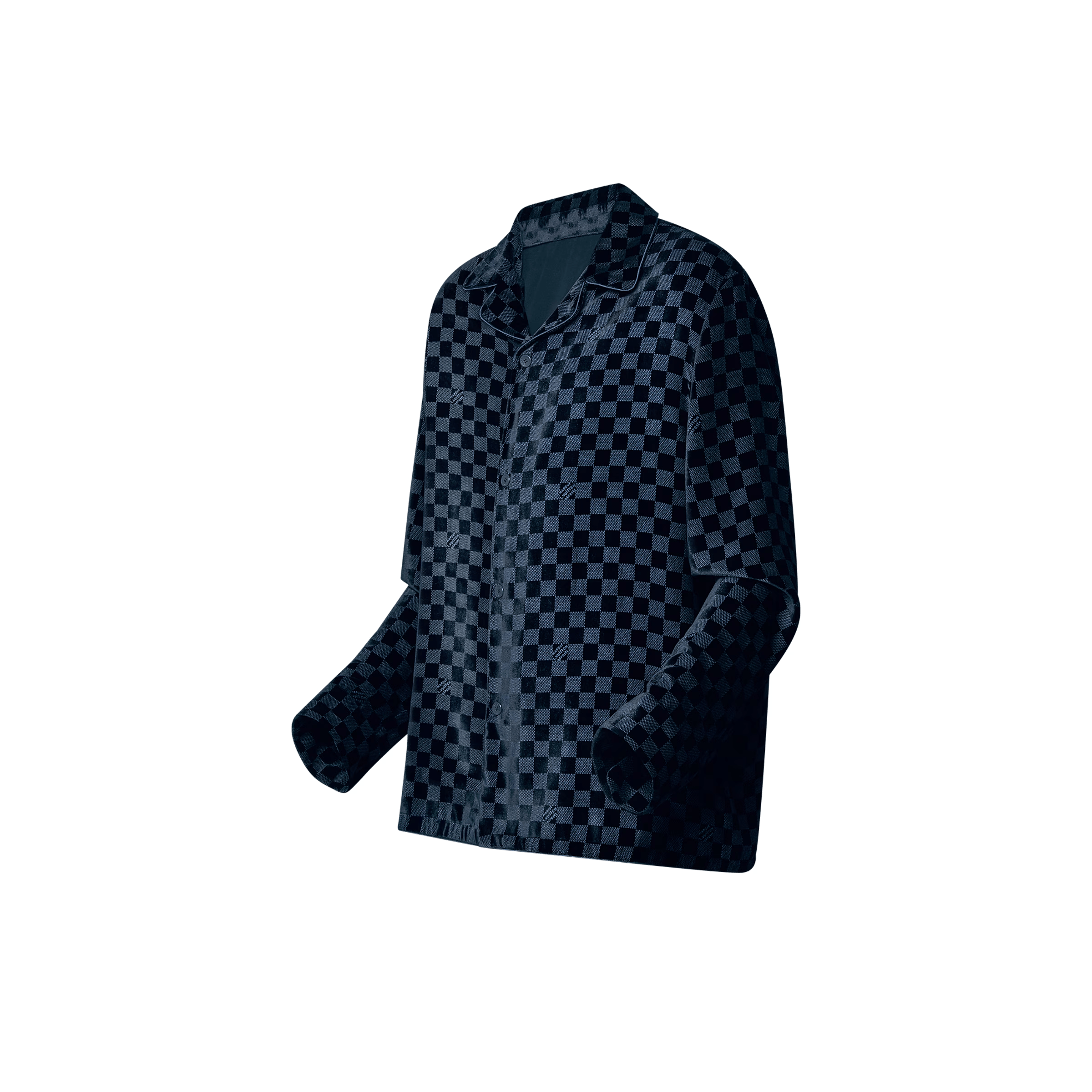 Louis Vuitton Silk-Blend Velvet Long-Sleeved Evening Overshirt Size US L / EU 52-54 / 3 - 2 Thumbnail