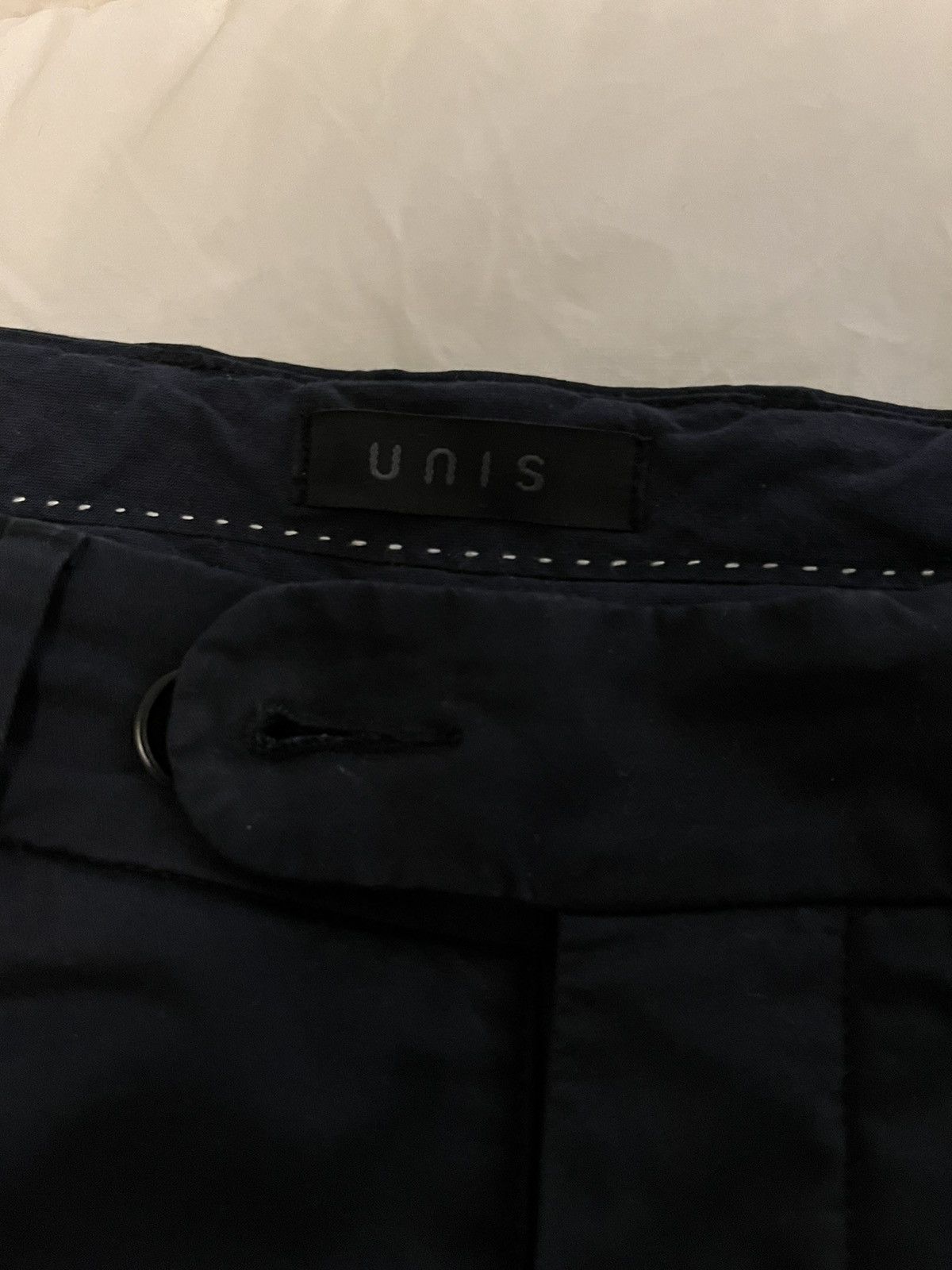 Unis Unis Gio Skinny Stretch Pants Navy Size US 28 / EU 44 - 4 Thumbnail