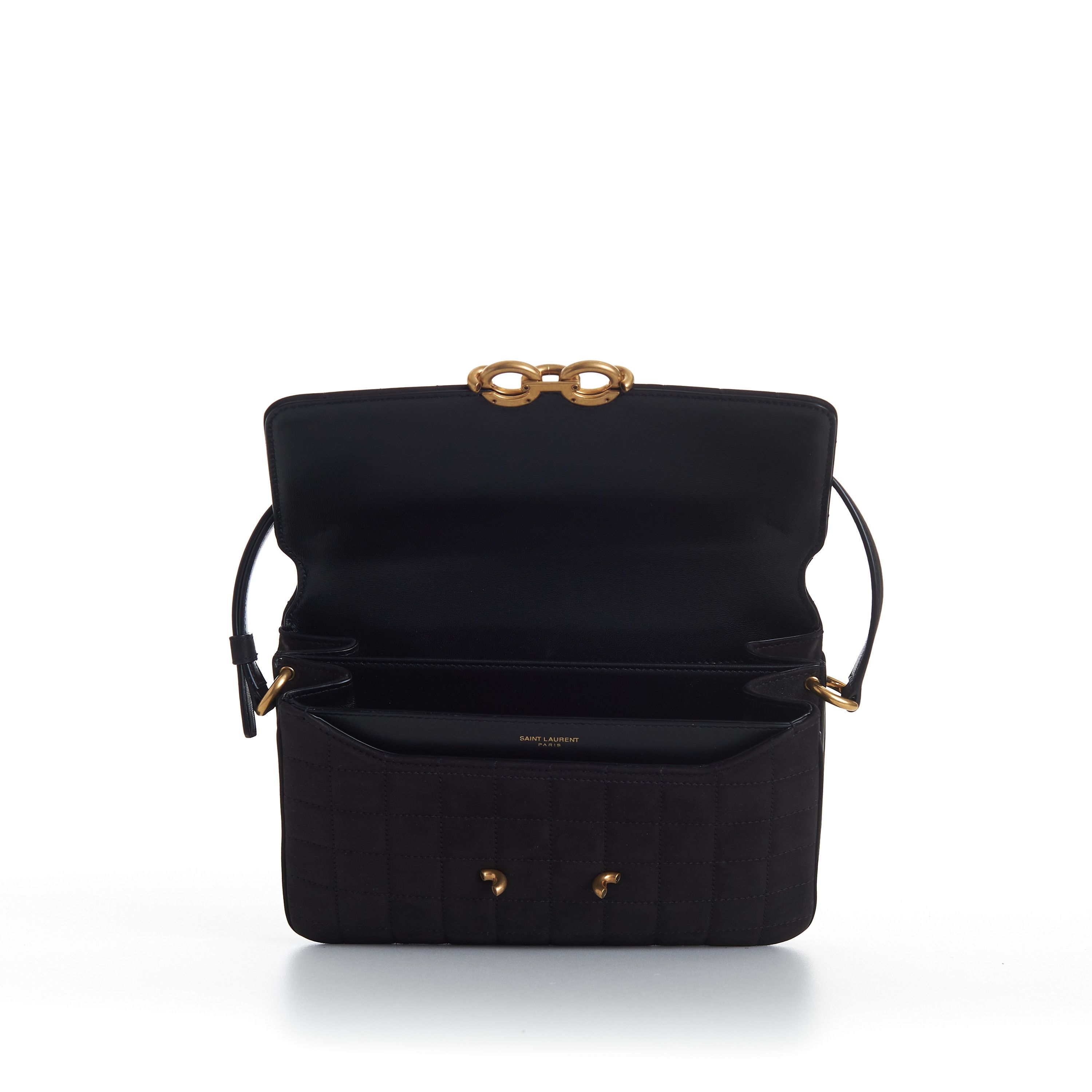 Saint Laurent Paris Le Maillon Satchel Bag In Quilted Size ONE SIZE - 10 Thumbnail