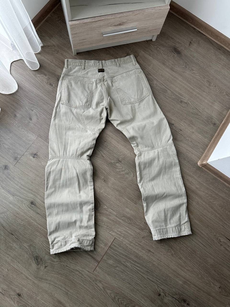 G-Star × Vintage Vintage G-Star Elwood White Cargo Distressed Pants Size US 32 / EU 48 - 4 Thumbnail