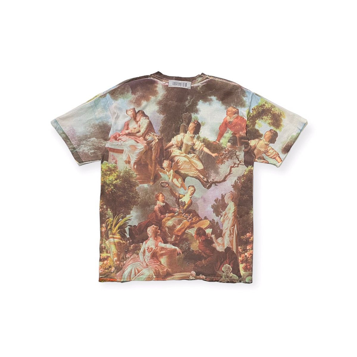 Art Comes First ‘90s Vintage Jean-Honoré Fragonard Aop T-Shirt Size US XL / EU 56 / 4 - 2 Thumbnail