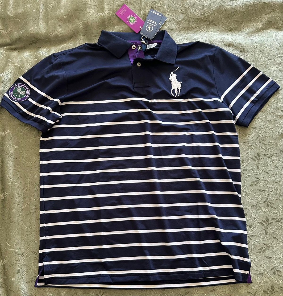 Polo Ralph Lauren Ralph Lauren x Wimbledon Slim Fit Polo (Limited Edition) Size US L / EU 52-54 / 3 - 4 Thumbnail