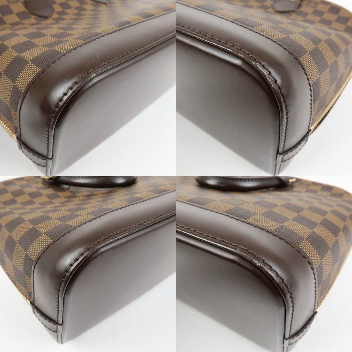Louis Vuitton Louis Vuitton Damier Ebene Alma PM Top Handle Bag Size ONE SIZE - 5 Thumbnail