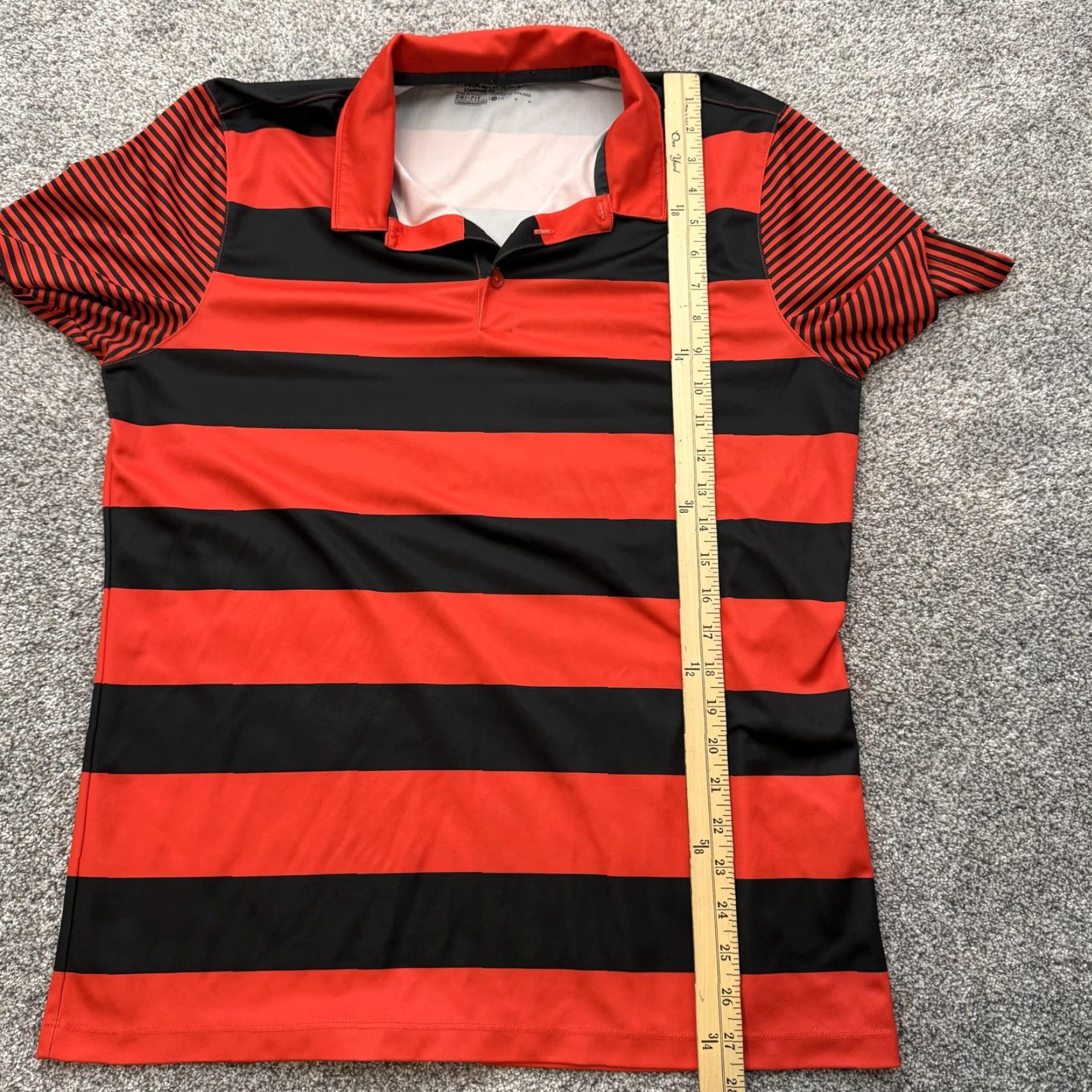 Nike Nike Golf Shirt Mens Medium Dri-FIT Performance Striped Lightweight Athletic Size US M / EU 48-50 / 2 - 4 Thumbnail