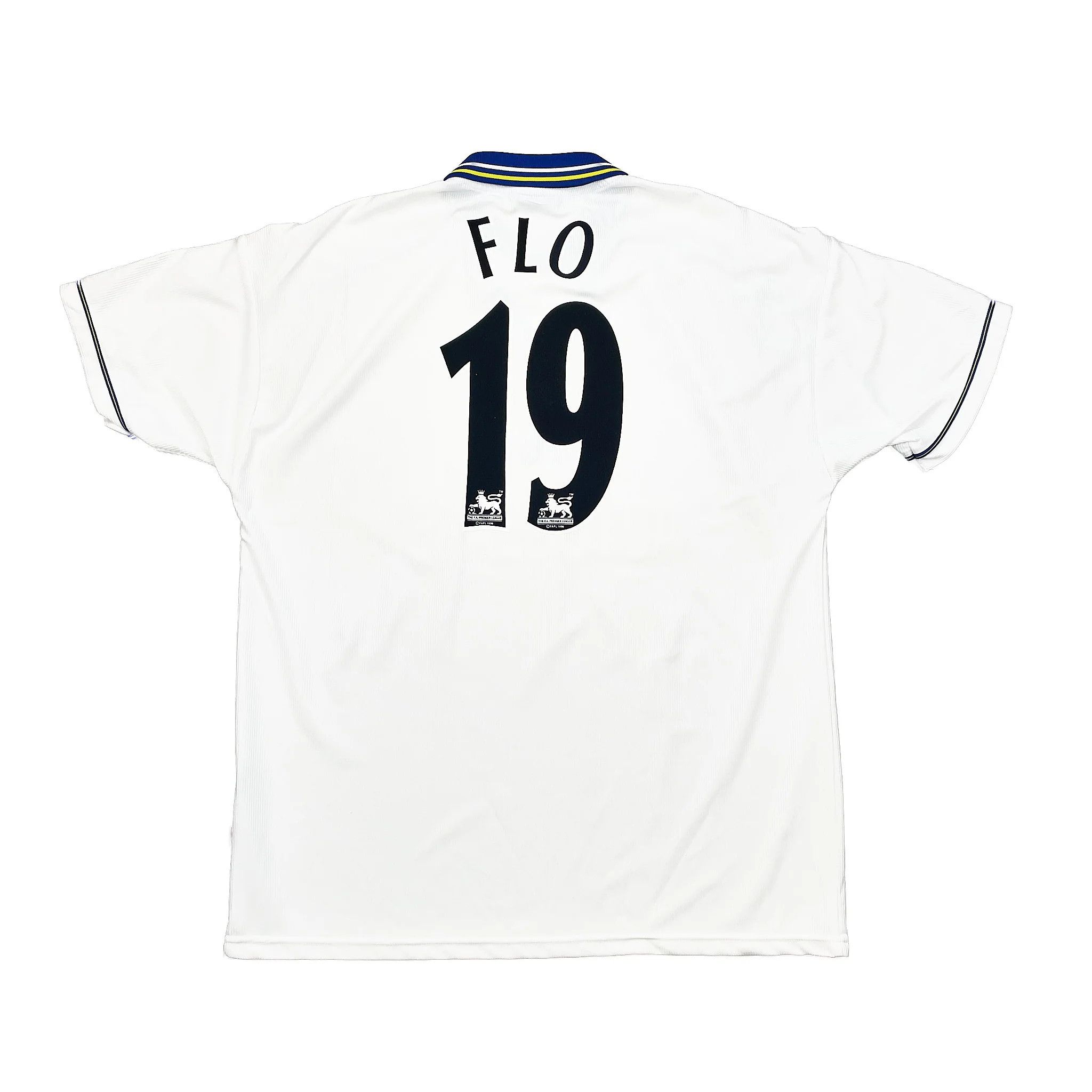 Other 1998 2000 Chelsea #19 Tore André Flo Jersey Size US L / EU 52-54 / 3 - 1 Thumbnail
