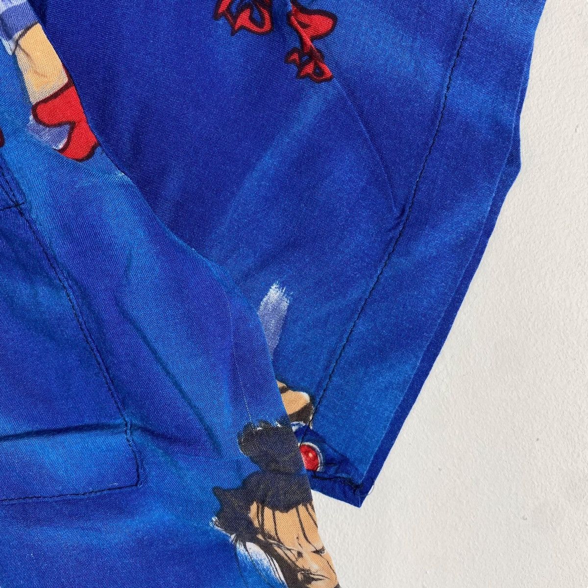 Anime × Japanese Brand × Vintage Vintage JAPANESE ANIME Button Up Shirt Small Size Size US S / EU 44-46 / 1 - 3 Thumbnail