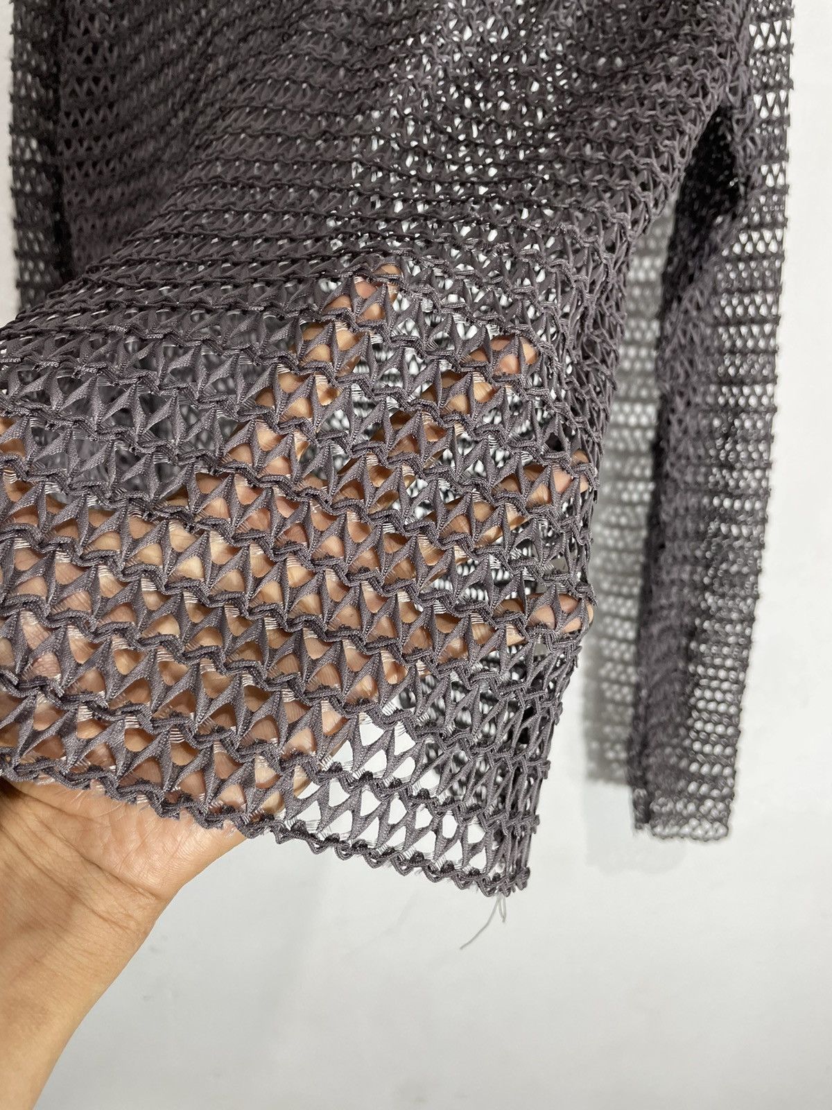 If Six Was Nine Japanese Fishnet Longsleeve Size US M / EU 48-50 / 2 - 3 Thumbnail
