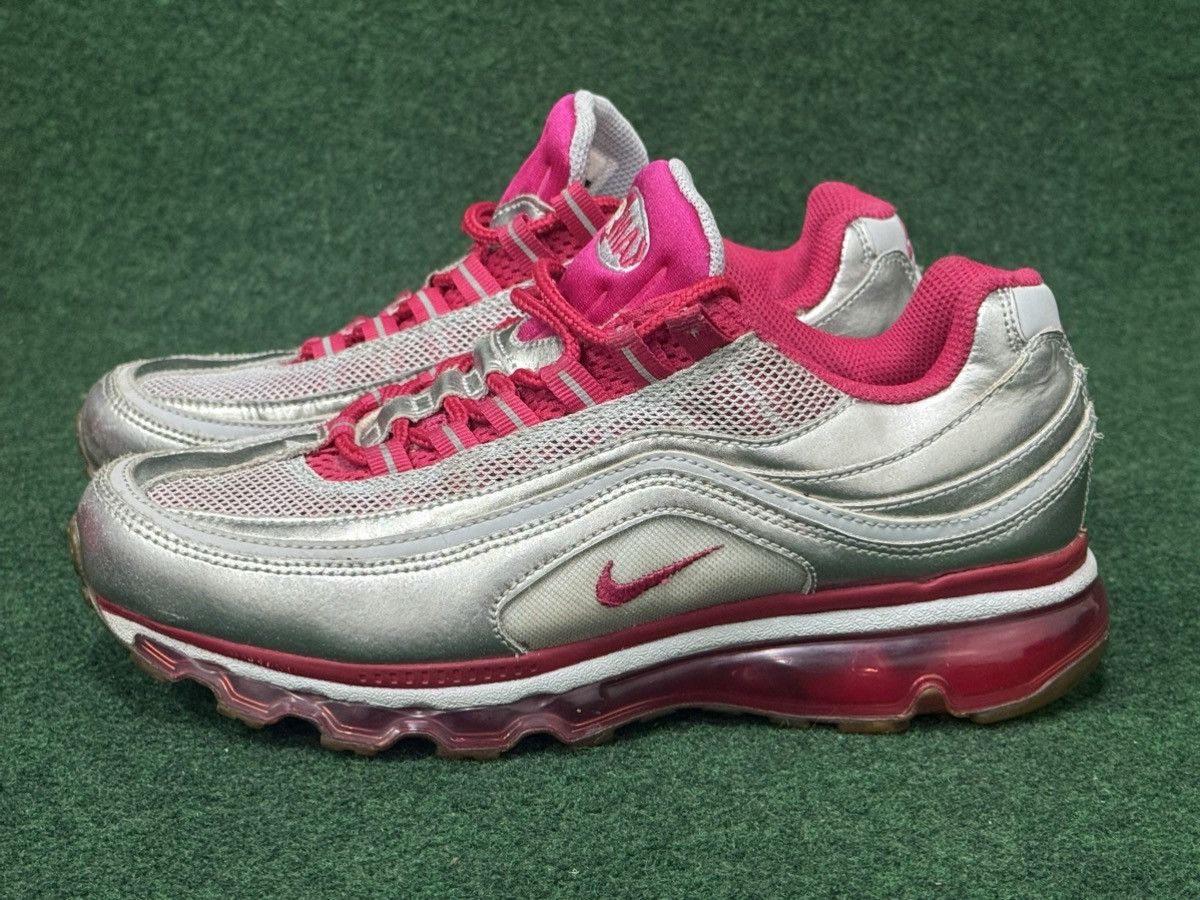 2010 Nike Air Max 24-7 Silver and Pink 397292-007