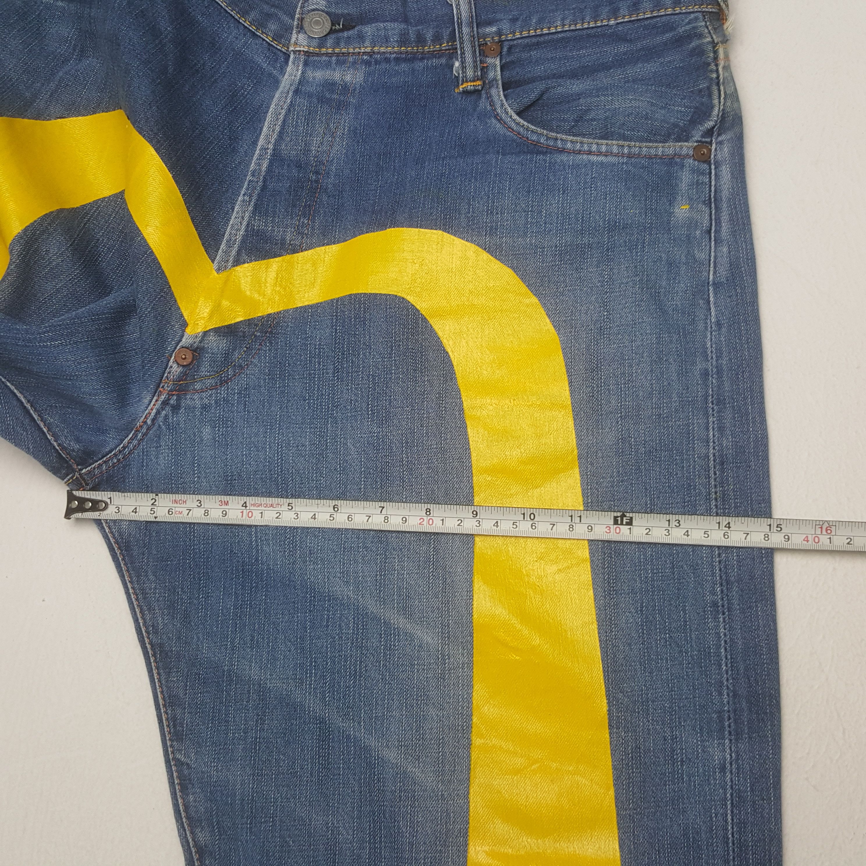 Evisu Vintage Evisu Japanese Brand Daicock Custom Art Denim Jeans Size US 36 / EU 52 - 11 Thumbnail