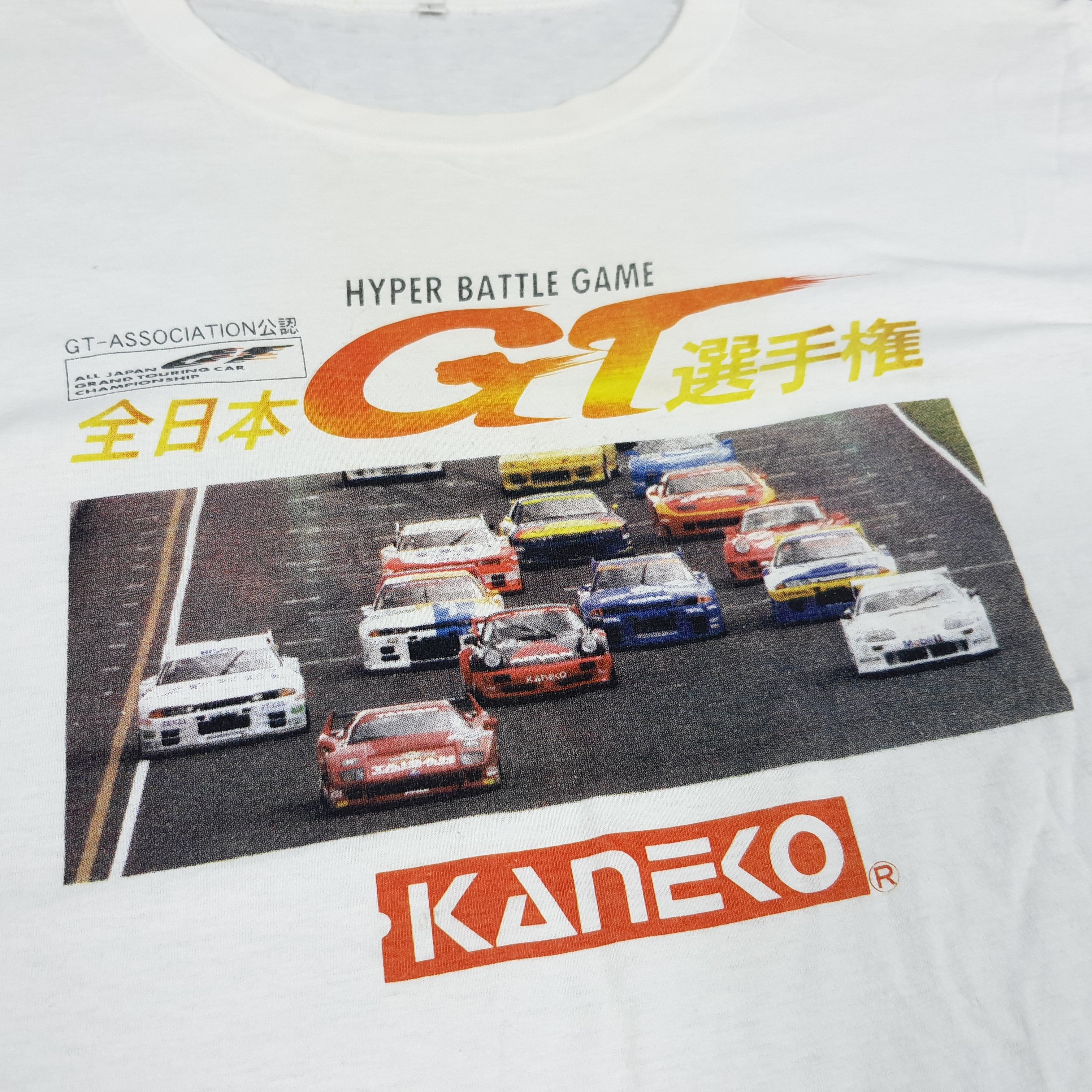 Japanese Brand × Vintage Vintage Kaneko Hyper Battle Game GR Racing Team 90s Tshirt Size US M / EU 48-50 / 2 - 2 Thumbnail