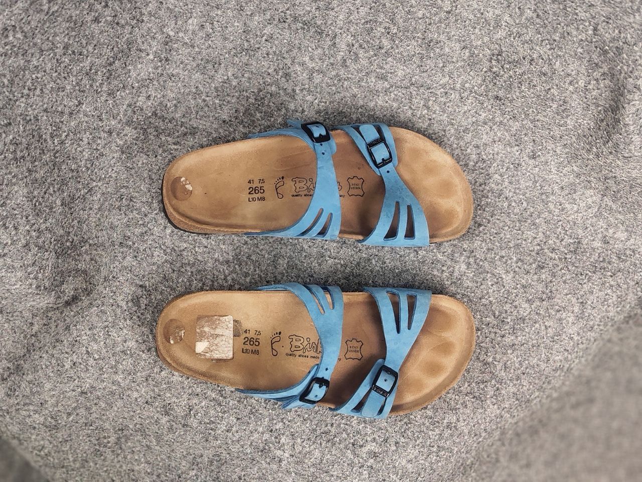 Birkenstock Birkis by Birkenstock Grenada Leather Sandals slippers Unise Size US 8 / EU 41 - 20 Thumbnail