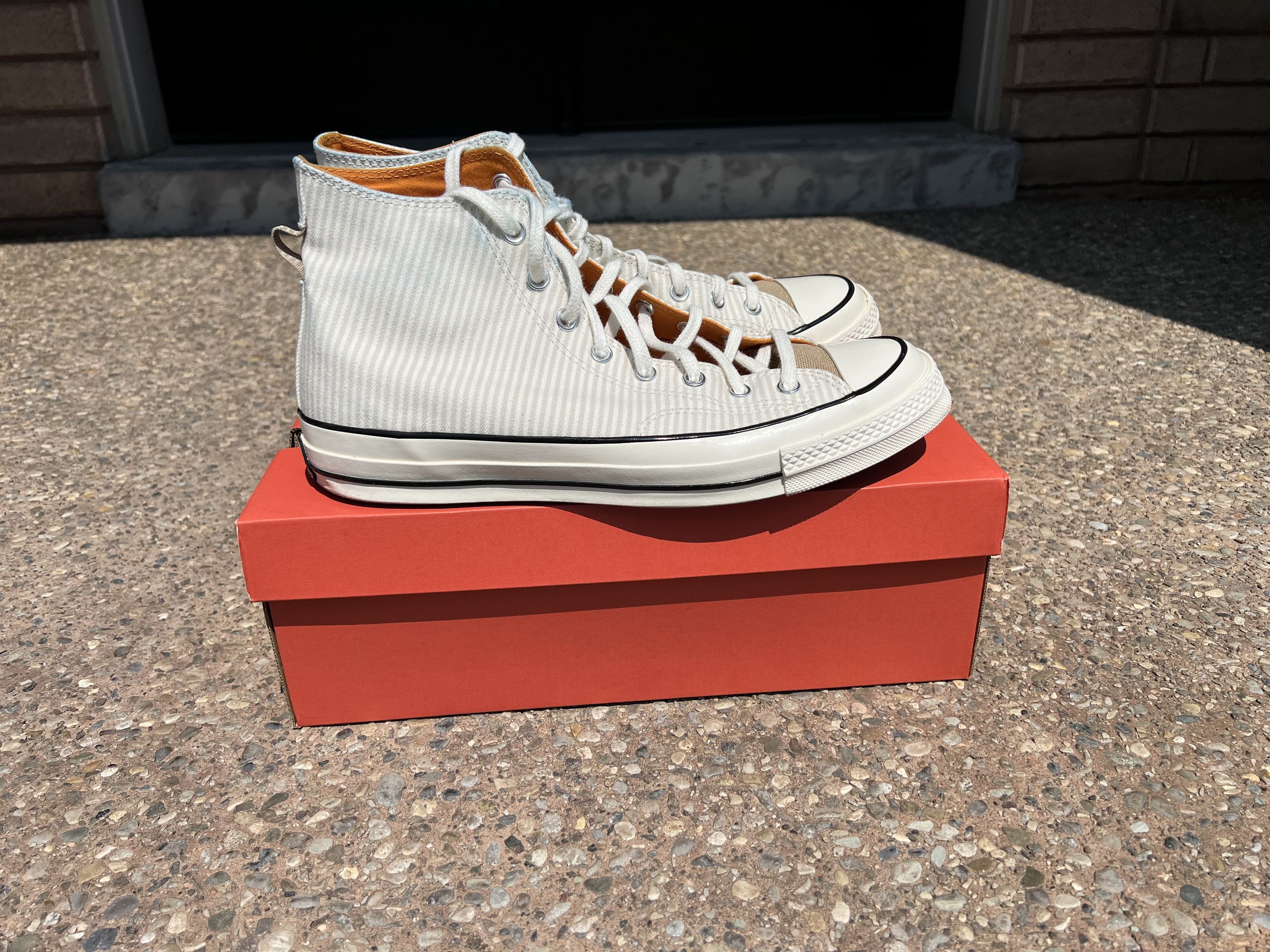 Converse Converse Chuck 70 High Hickory Stripe Size US 12 / EU 45 - 2 Thumbnail