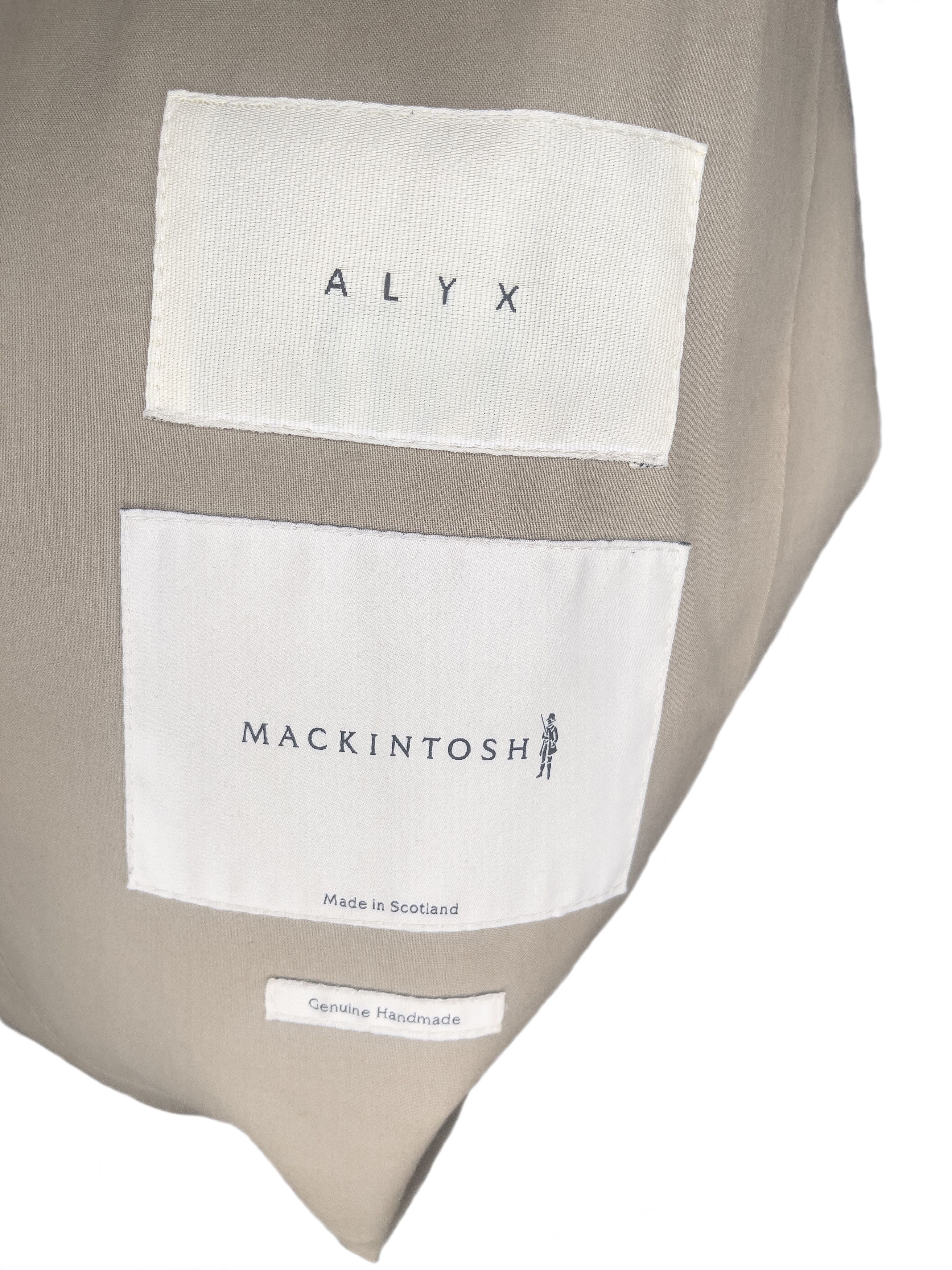 1017 ALYX 9SM × Mackintosh 1017 9sm X Mackintosh Belted Trench Coat In Brown Size US L / EU 52-54 / 3 - 4 Thumbnail