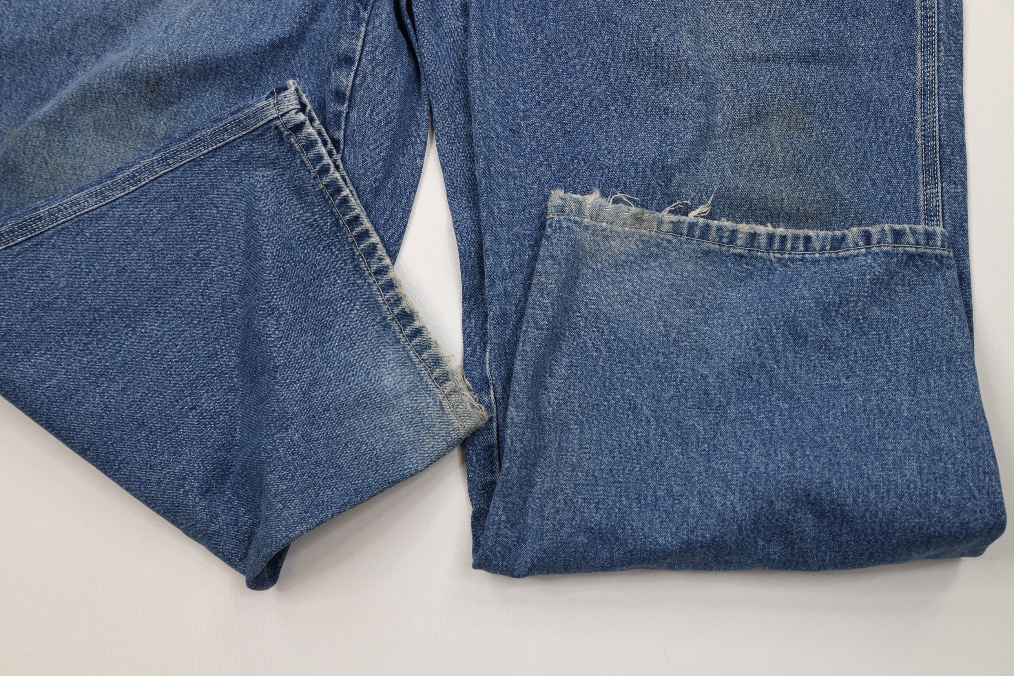 Vintage Vintage 90s Y2K Streetwear Wide Leg Skateboard Denim Jeans Size US 36 / EU 52 - 5 Thumbnail