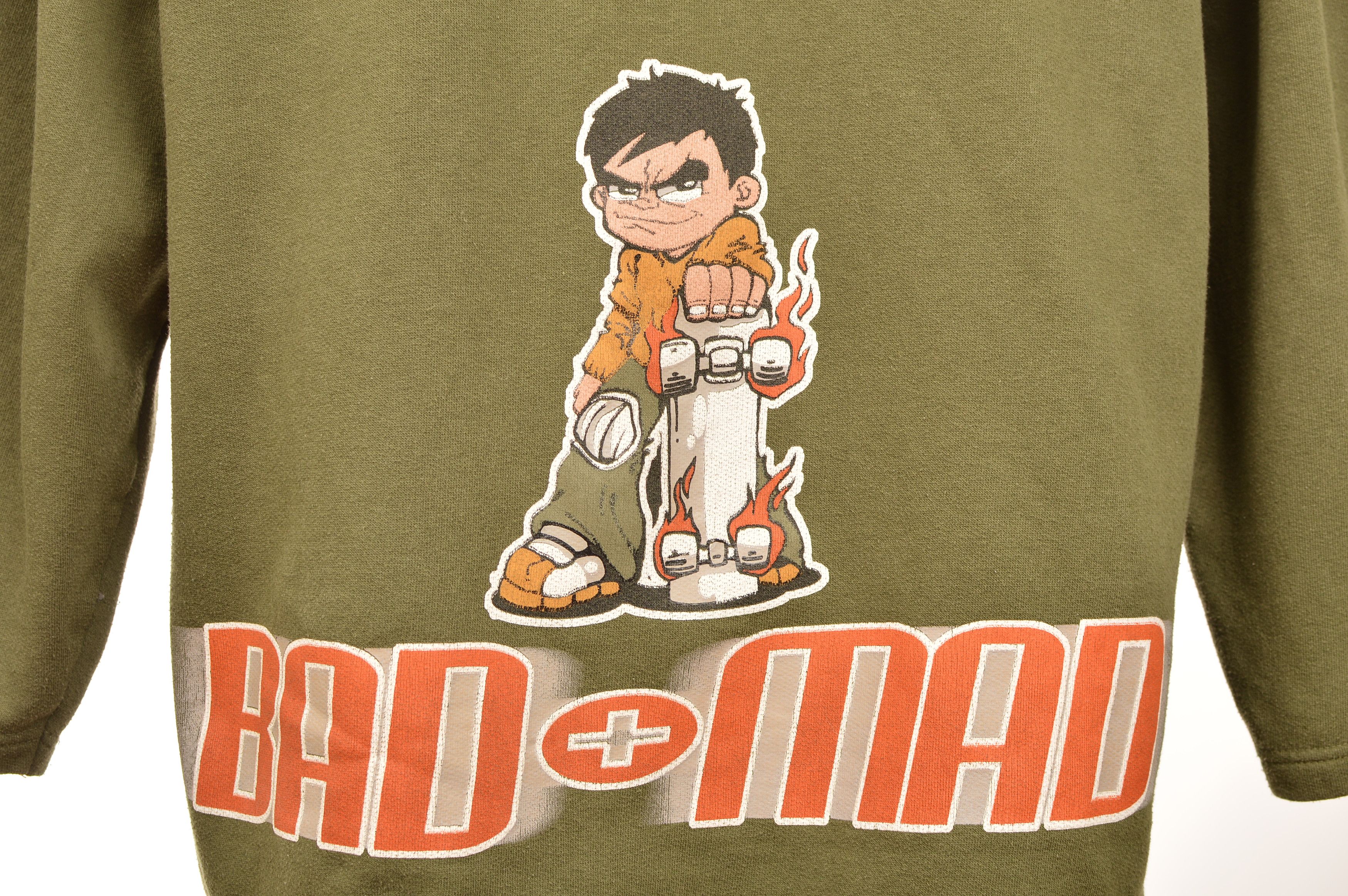 Vintage Bad+Mad Vintage Hot Wheels Pullover Sweatshirt Size US S / EU 44-46 / 1 - 6 Thumbnail