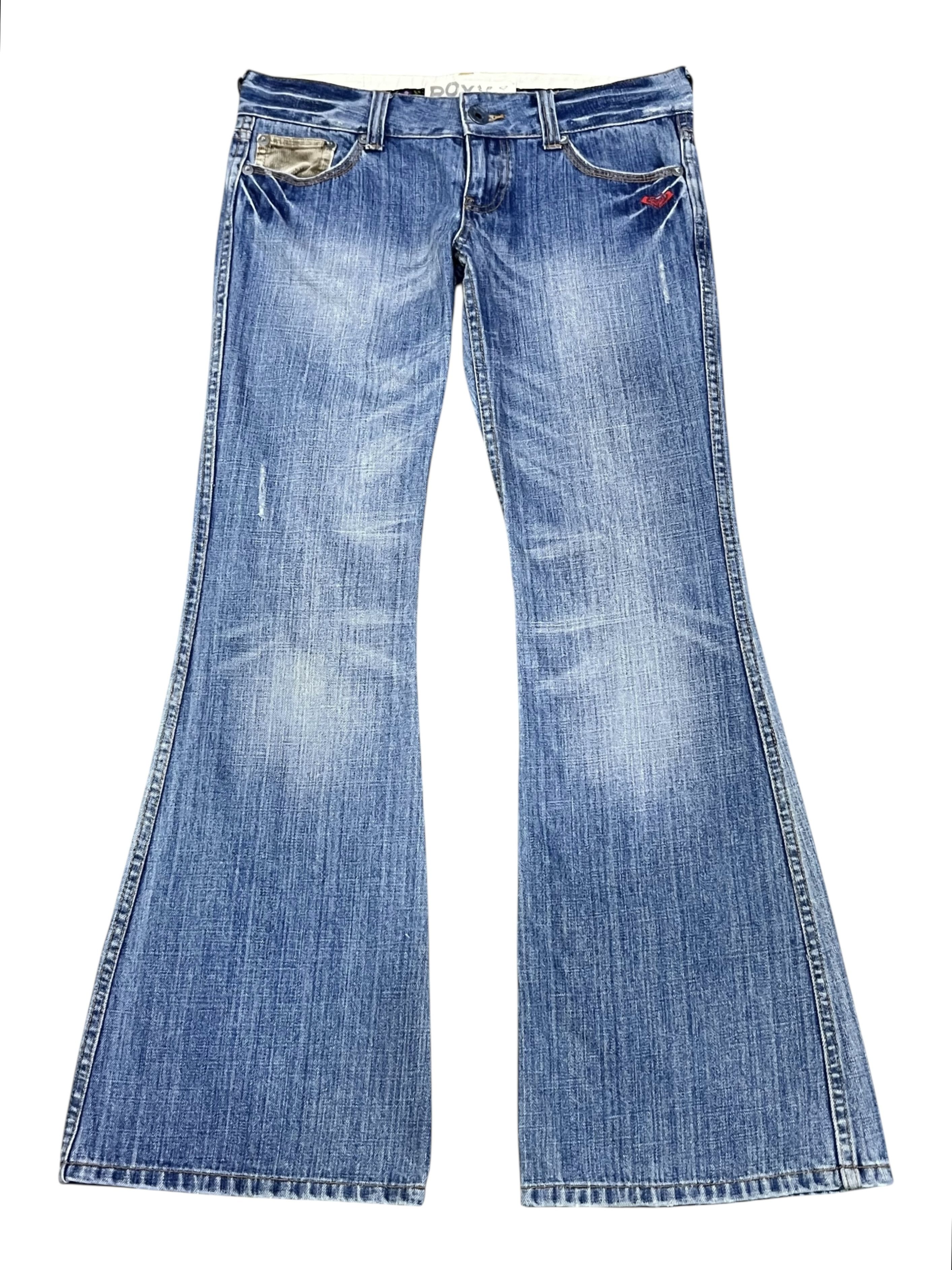 Quiksilver FYE 90’s🔥ROXY Ultra WIDE LEG FLARE Vintage Clossing Brand Size 29" - 3 Thumbnail