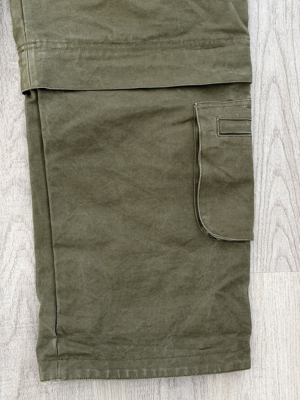 Entire Studios Entire Studios Heavy Canvas Wide Leg Cargo Pants 36 Size US 36 / EU 52 - 9 Thumbnail