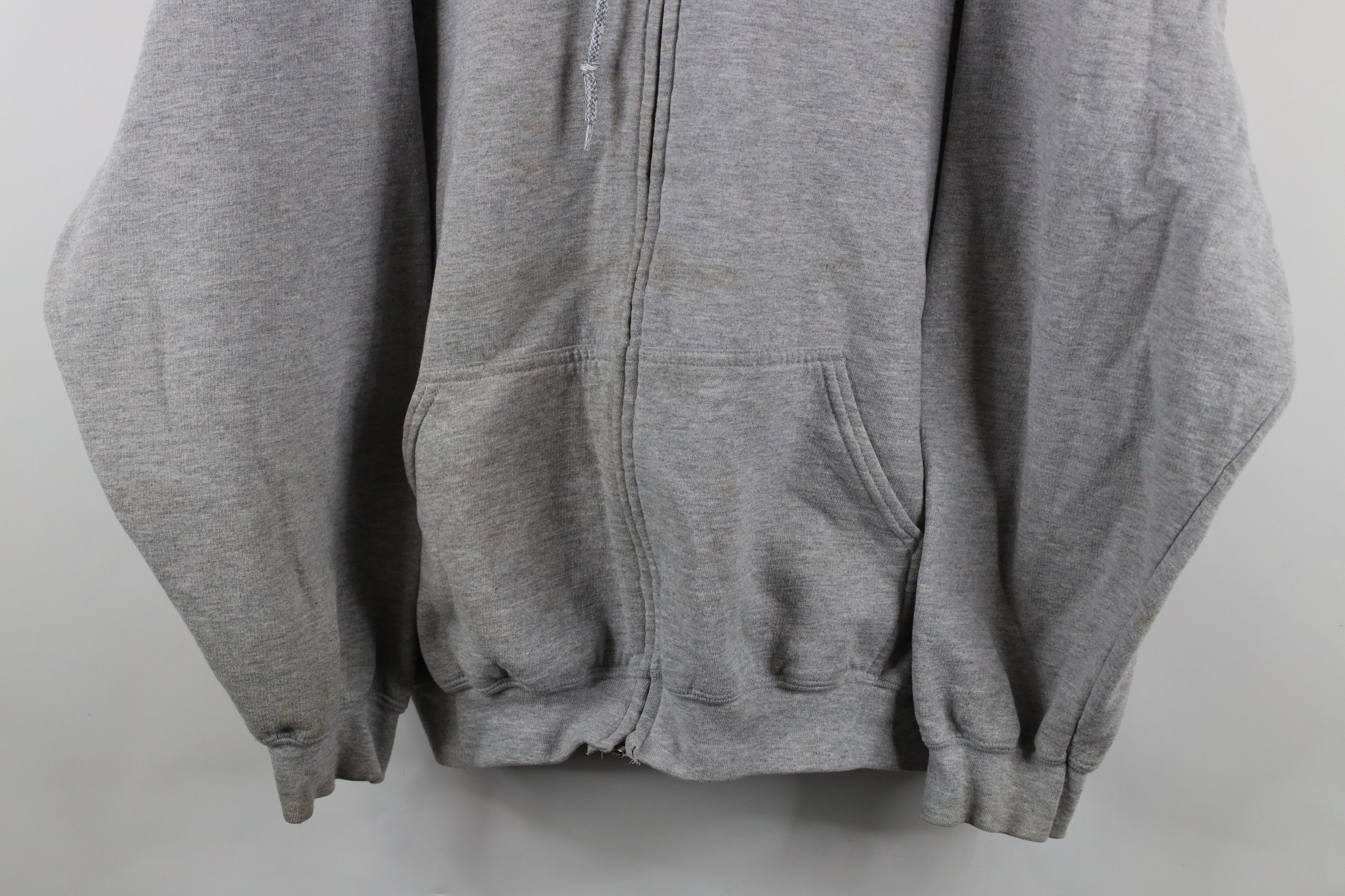 Vintage Vintage 90s Spell Out Ohio State University Full Zip Hoodie Size US XXL / EU 58 / 5 - 3 Thumbnail