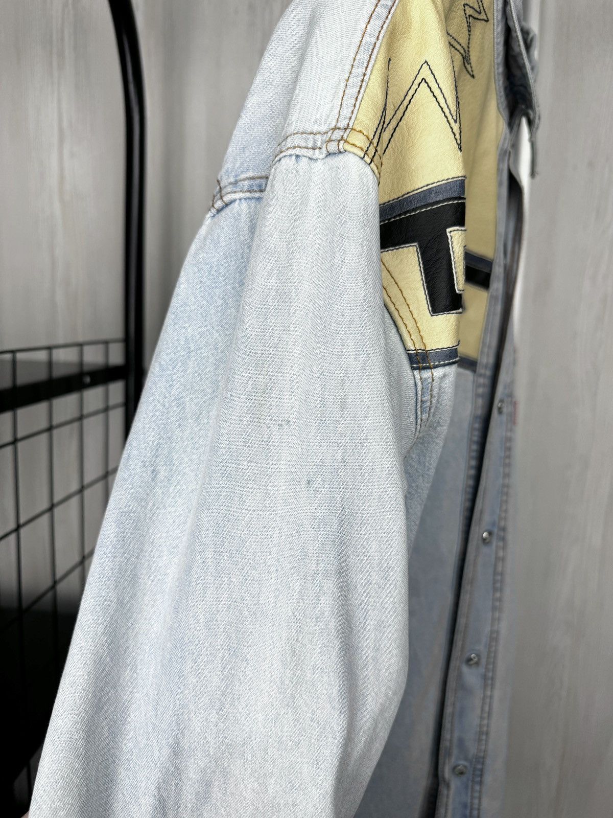Other Vintage 90s Shooter Denim Western Native Cowboy Rodeo Shirt Size US XL / EU 56 / 4 - 9 Thumbnail