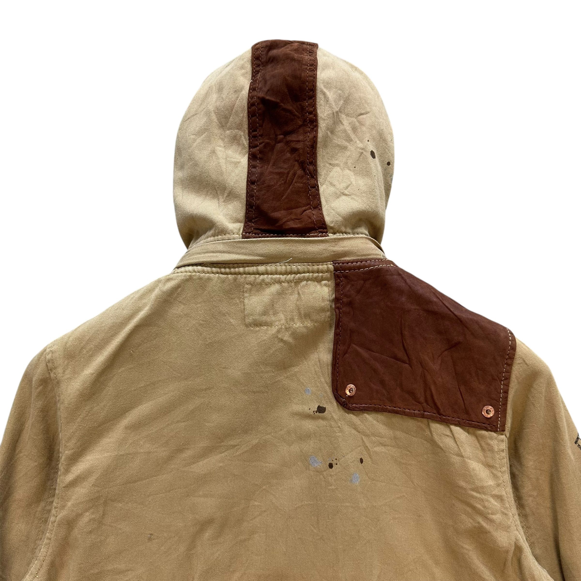 Vintage BONDS AND PEACE Paint Splatters Combat Jacket #A70-1710 Size US M / EU 48-50 / 2 - 15 Thumbnail