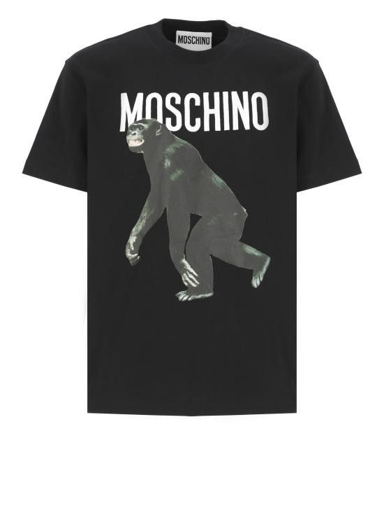 MOSCHINO Men T-Shirts 0713 02411555 Black