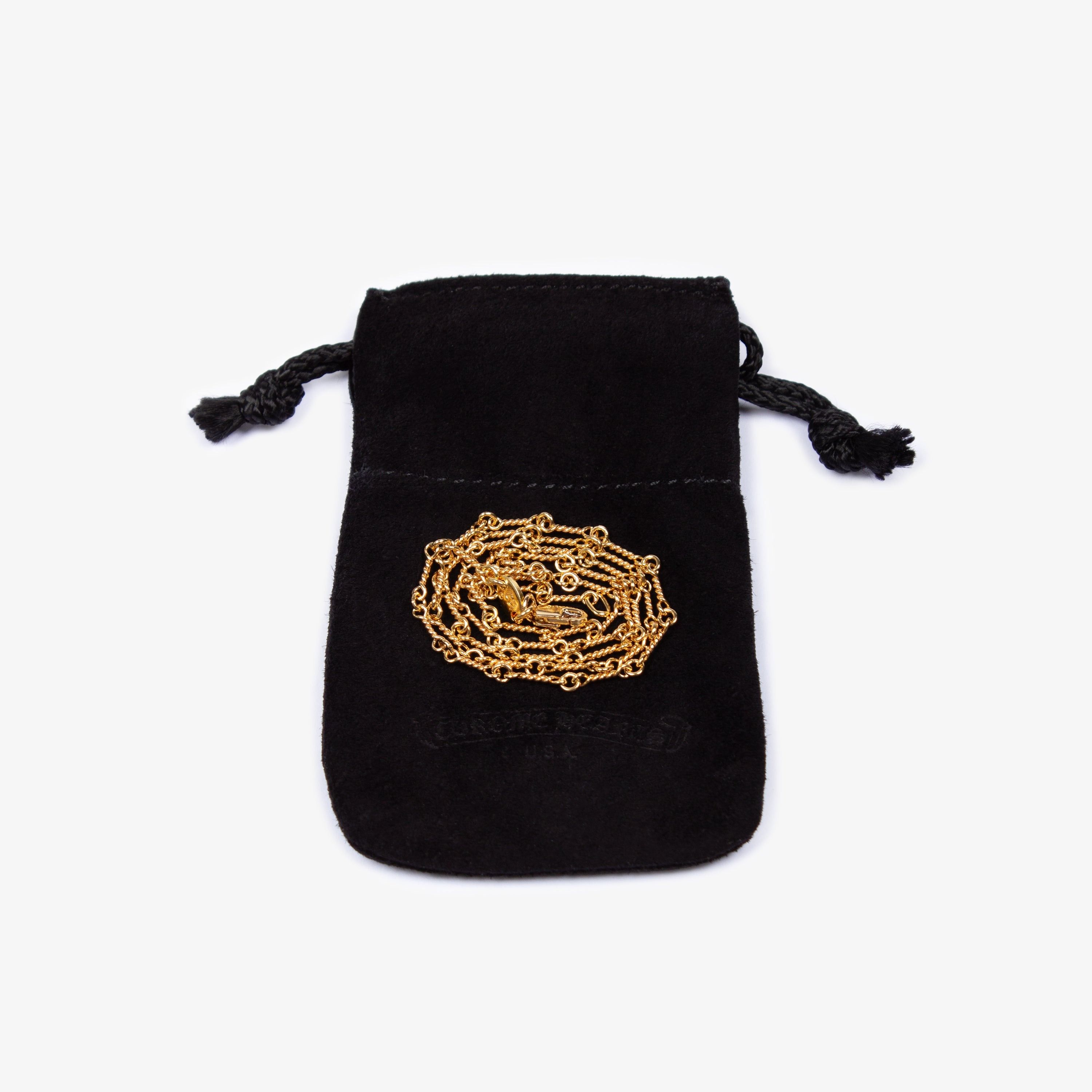Chrome Hearts CHROME HEARTS 22K GOLD TWIST CHAIN Size ONE SIZE - 7 Thumbnail