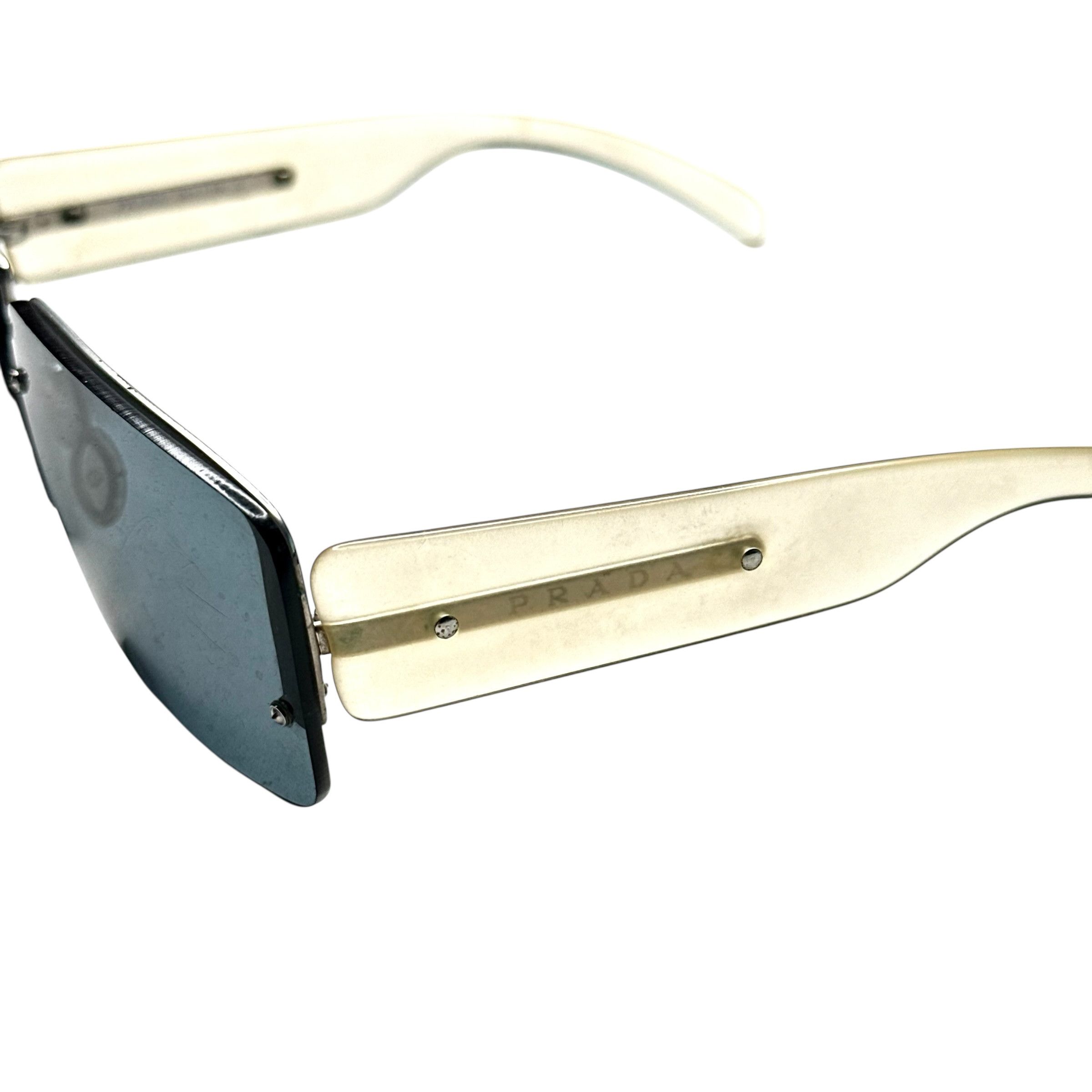Prada Rare Prada Squared Sunglasses Size ONE SIZE - 3 Thumbnail