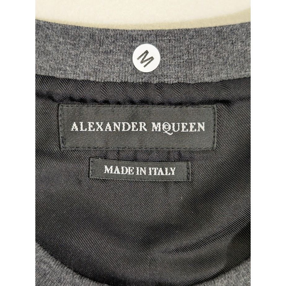 Alexander McQueen o1rshd1 Sweater / Jumper With Button Cuff in Gray Size US M / EU 48-50 / 2 - 17 Thumbnail