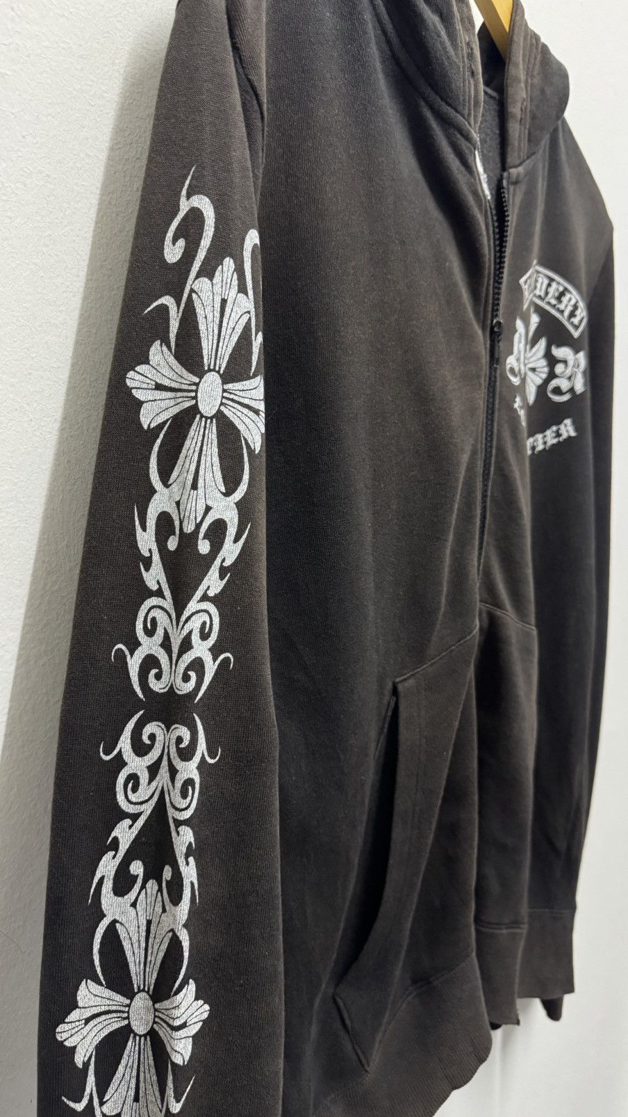 Seditionaries Inspired by Chrome Hearts Metal Tribal Hunter Black Hoodie Size US M / EU 48-50 / 2 - 7 Thumbnail
